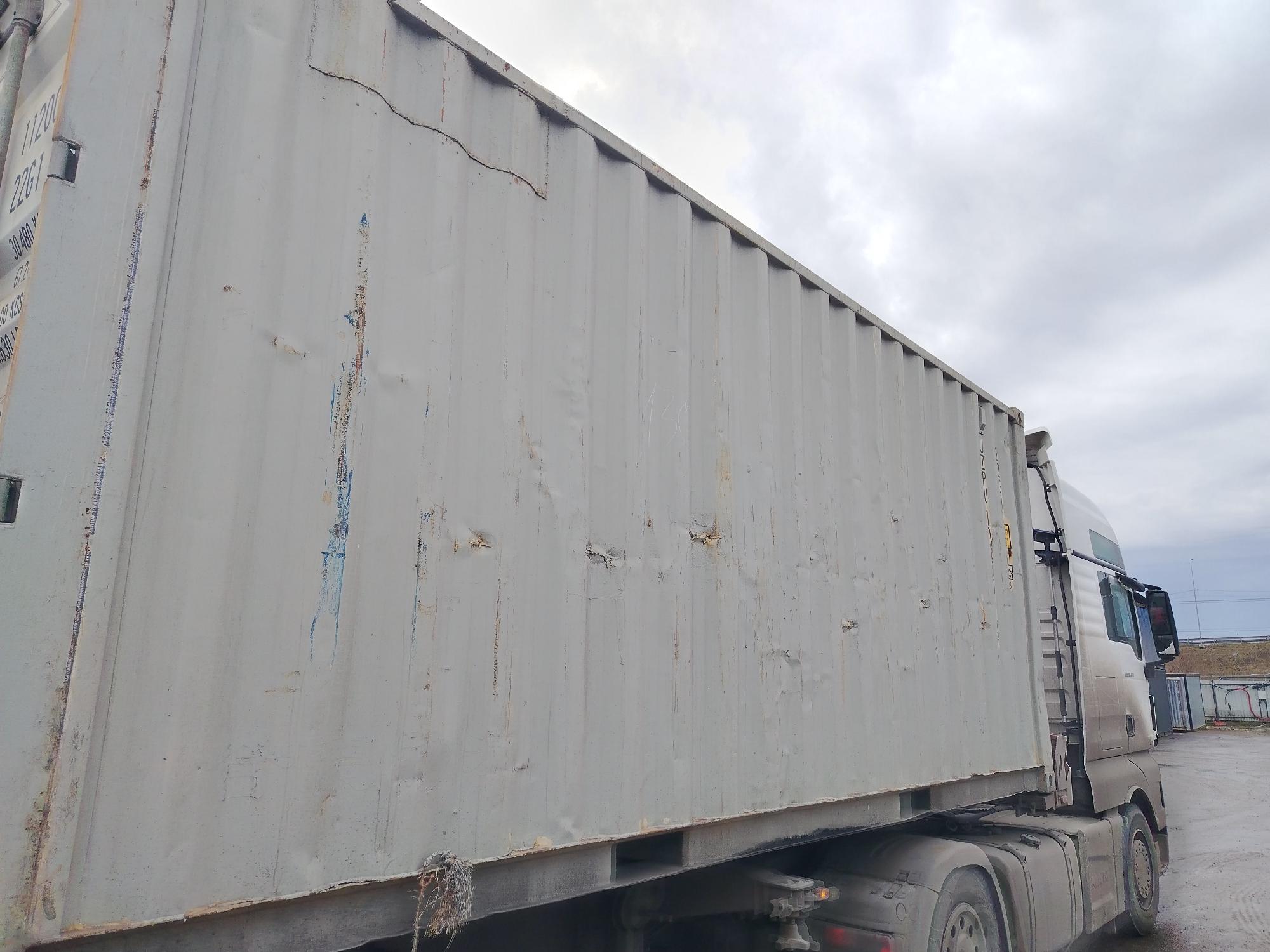 Морской контейнер JZPU1120014