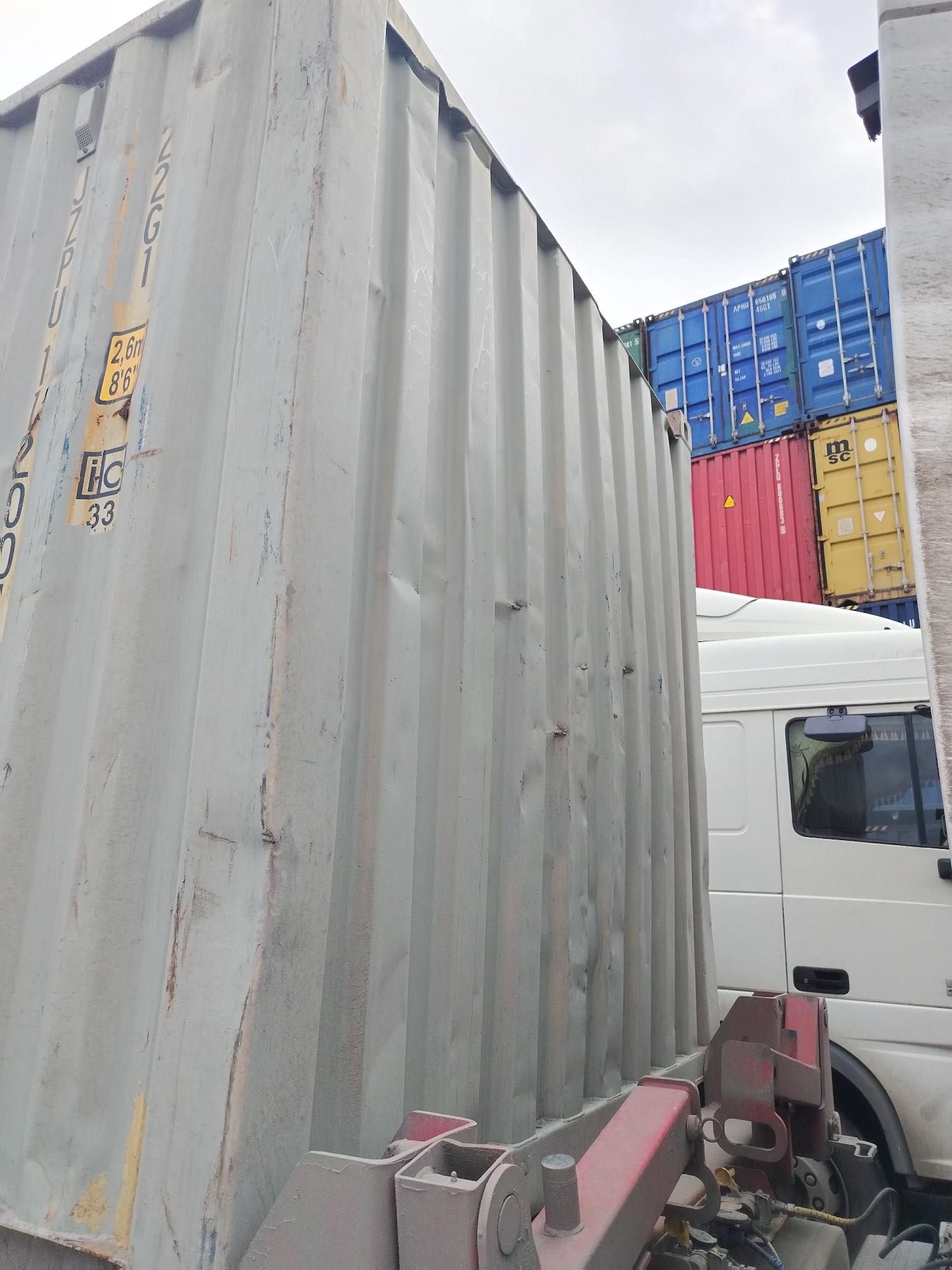 Морской контейнер JZPU1120014