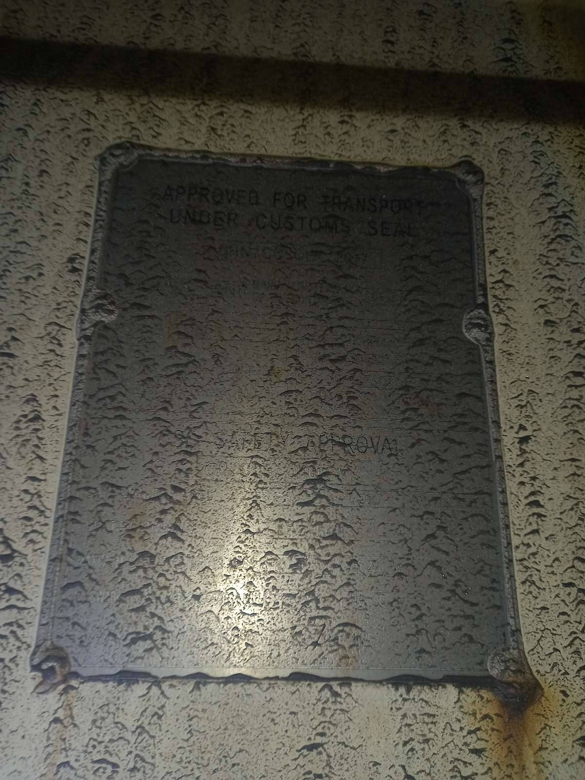 Морской контейнер JZPU1121221