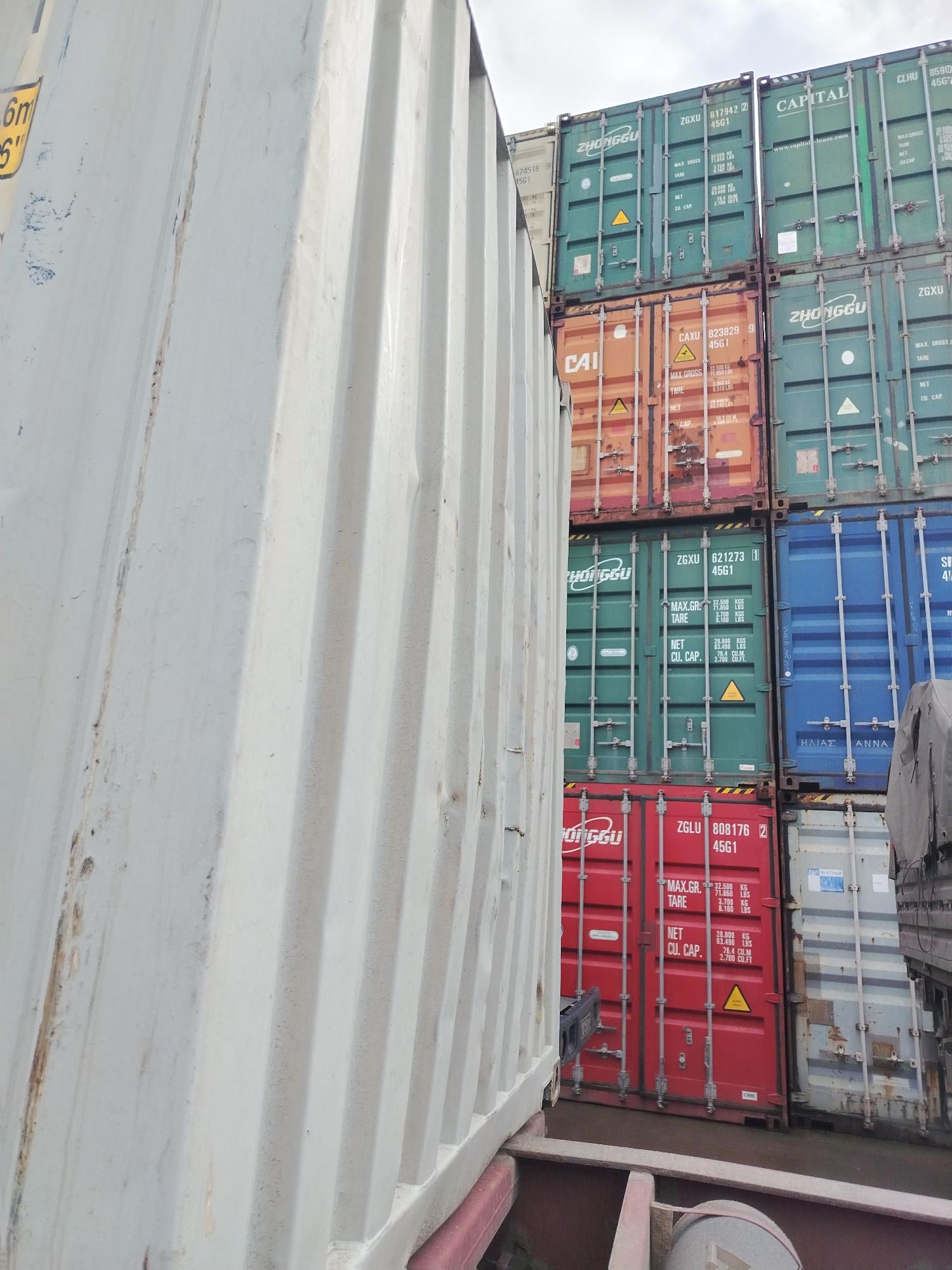 Морской контейнер JZPU1125989