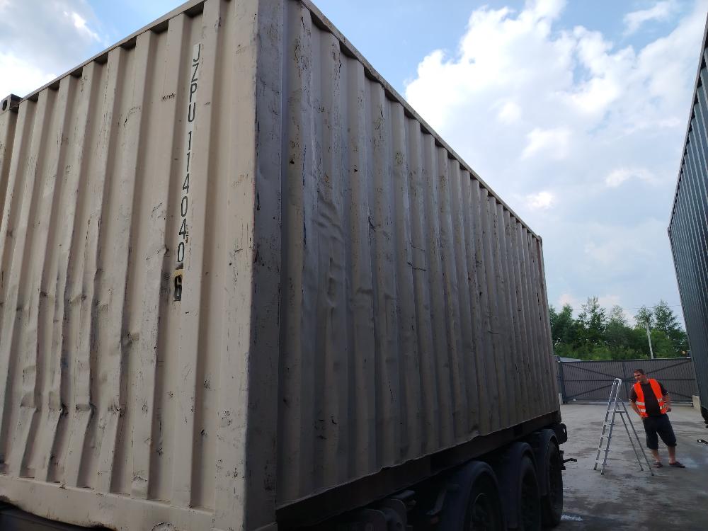 Морской контейнер JZPU1140406