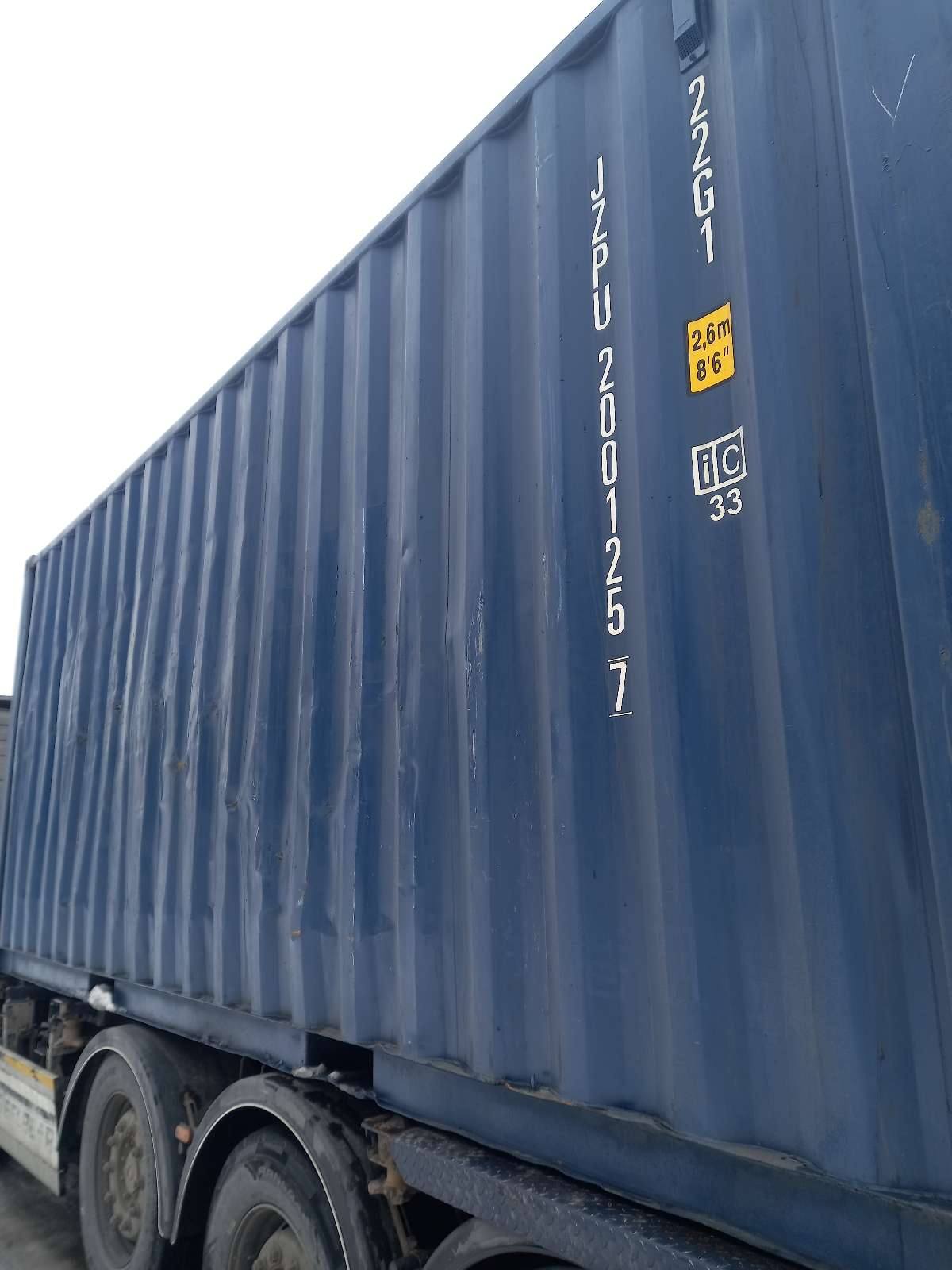 Морской контейнер JZPU2001257
