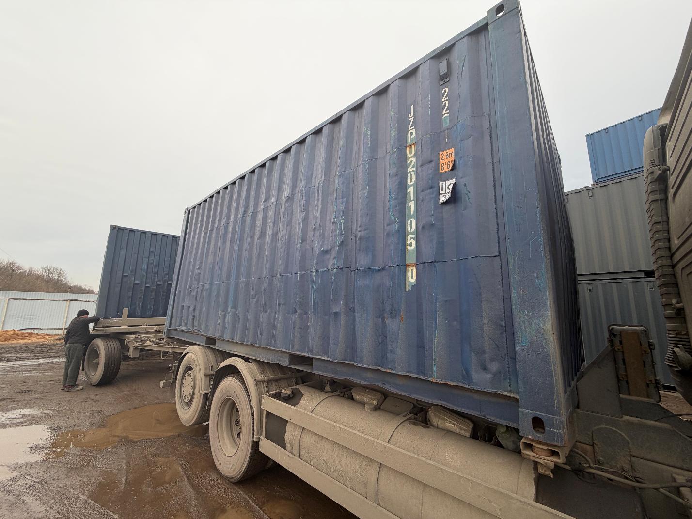 Морской контейнер JZPU2011050