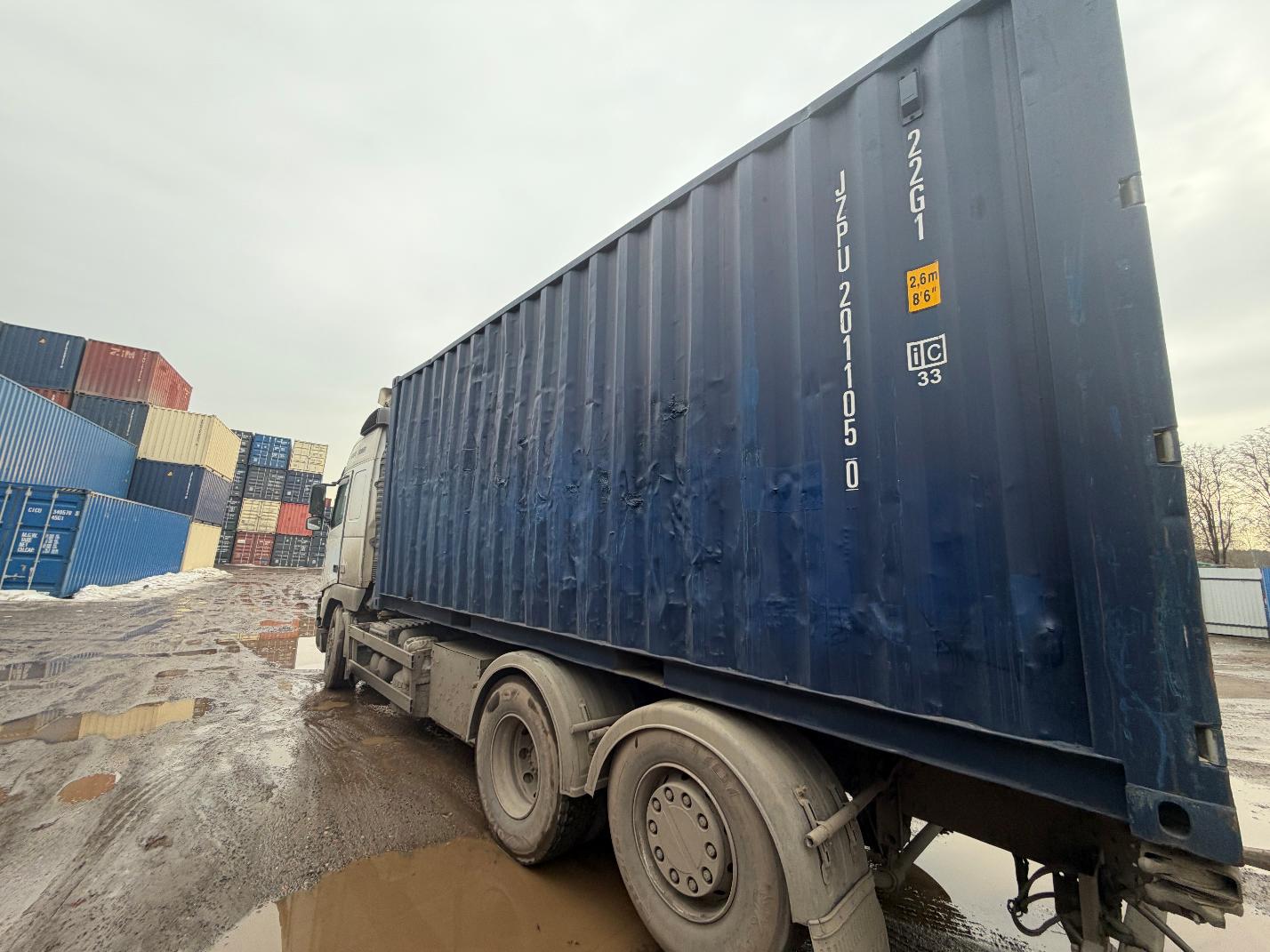Морской контейнер JZPU2011050