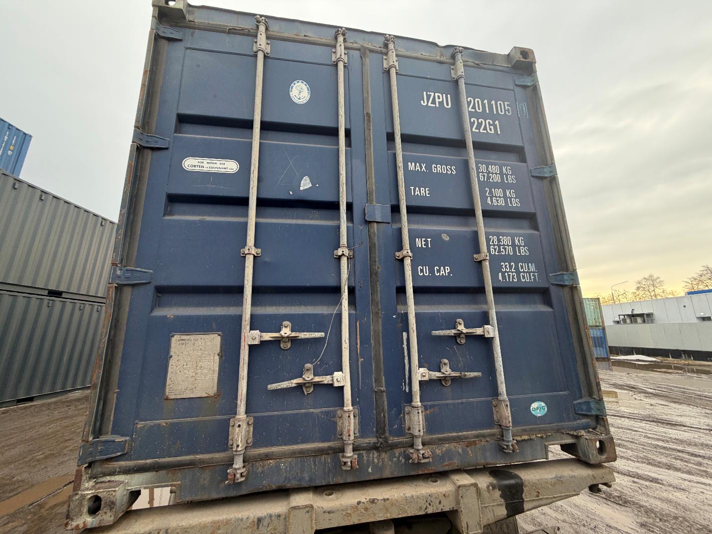 Морской контейнер JZPU2011050