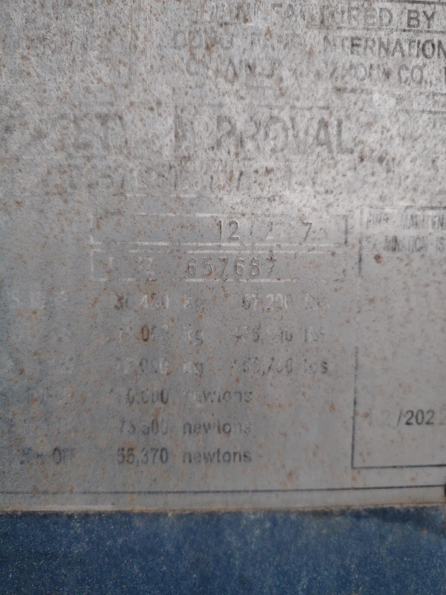 Морской контейнер JZPU2016560