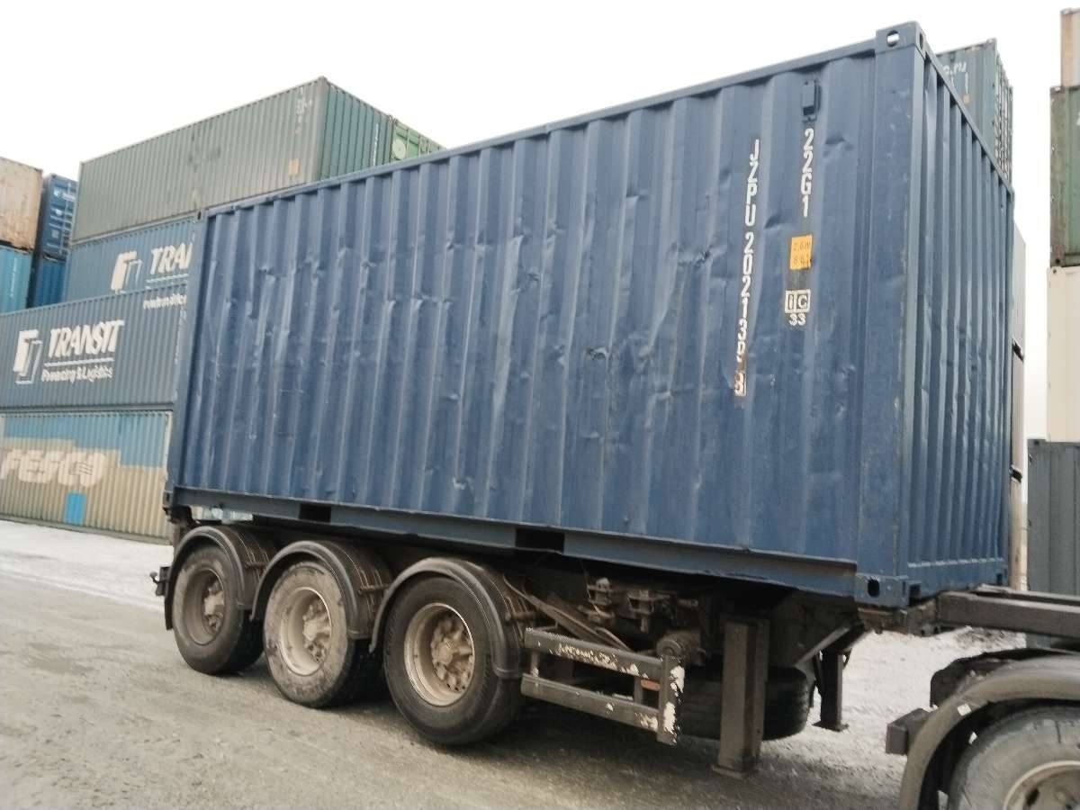 Морской контейнер JZPU2021398