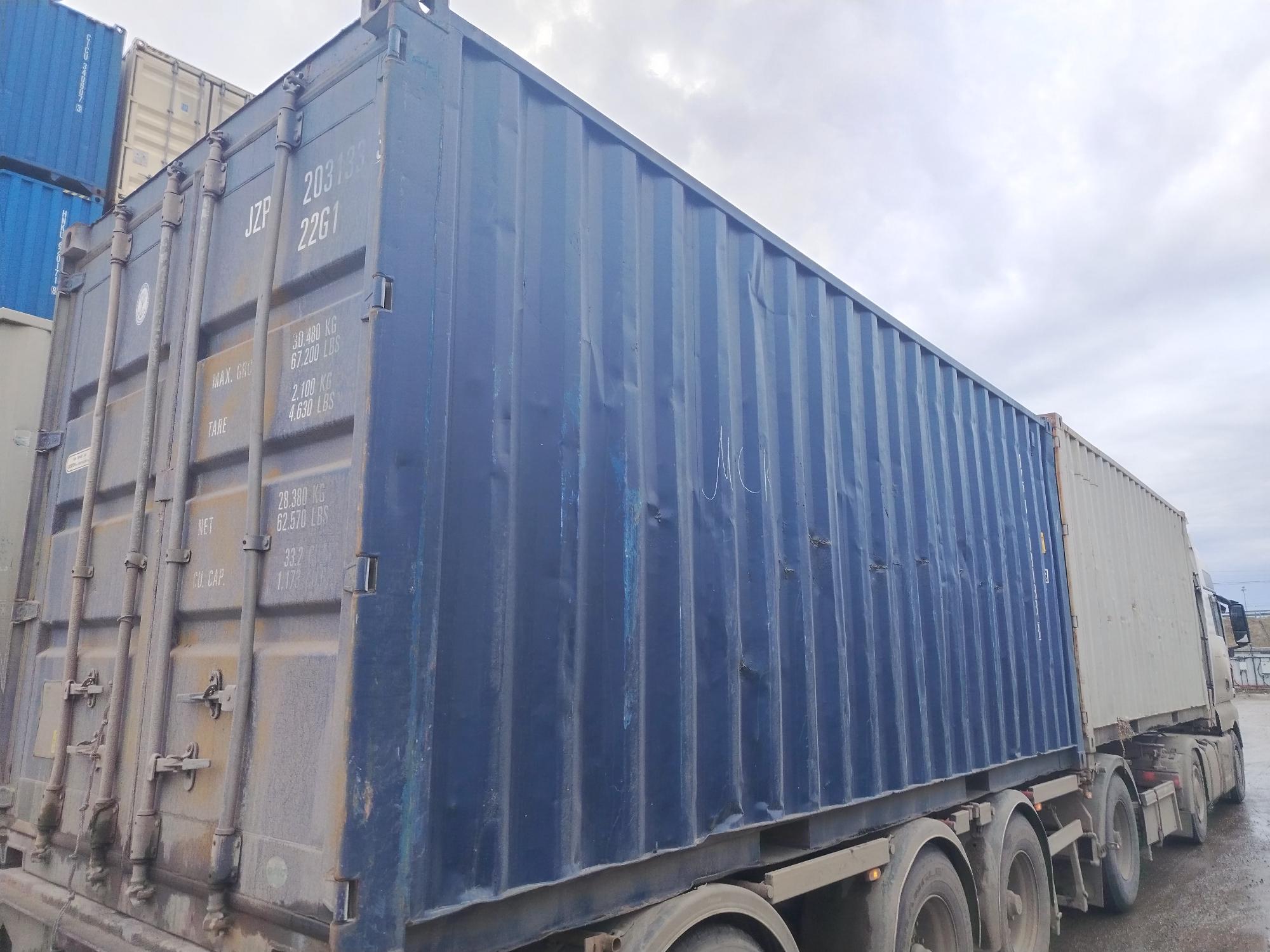 Морской контейнер JZPU2031333