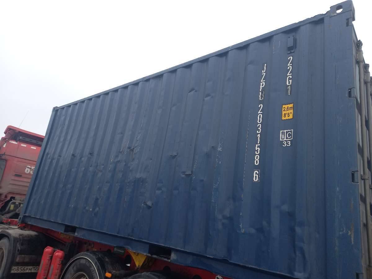 Морской контейнер JZPU2031586