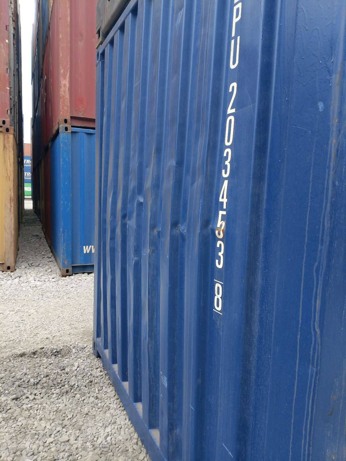 Морской контейнер JZPU2034538