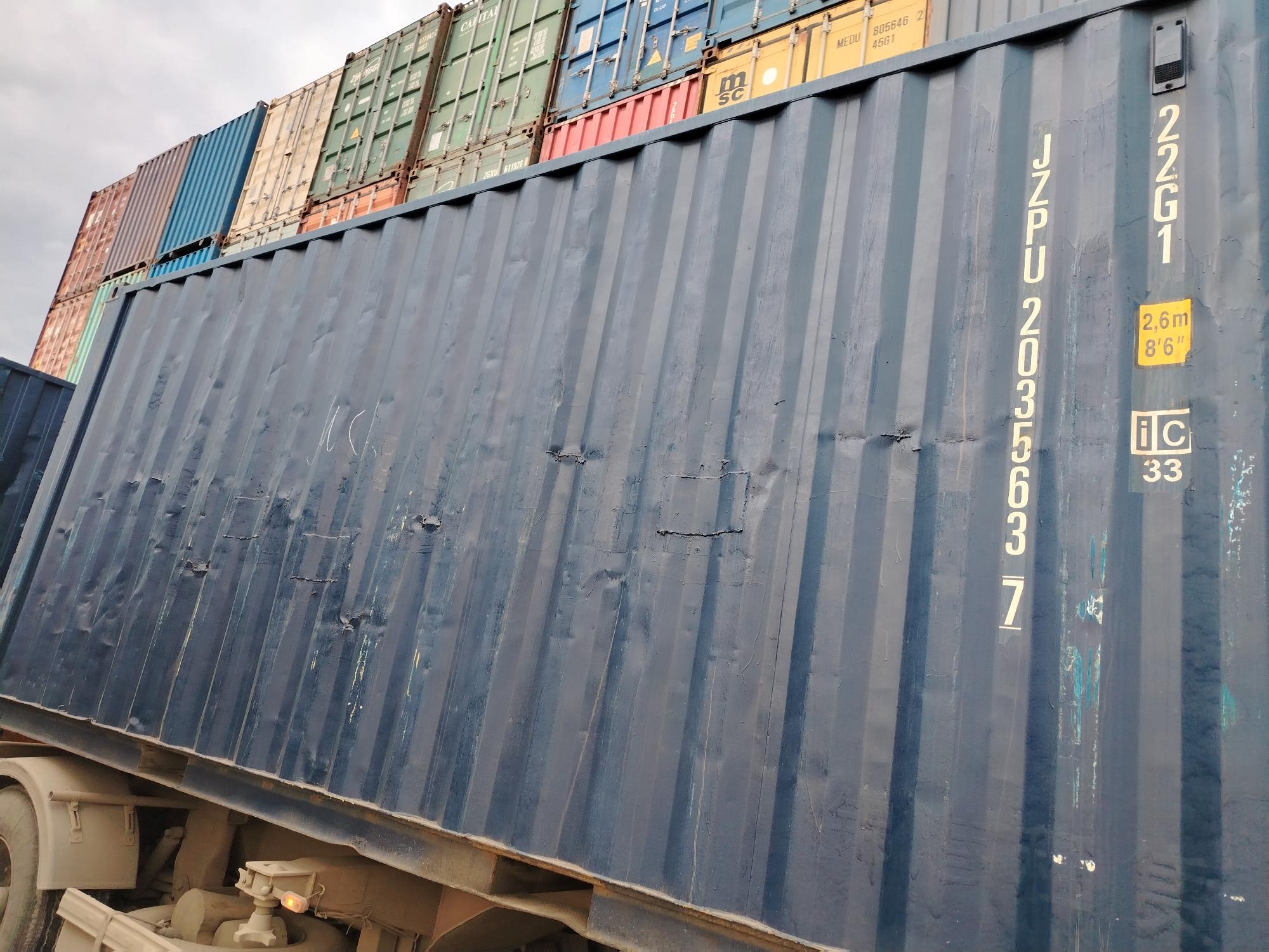 Морской контейнер JZPU2035637