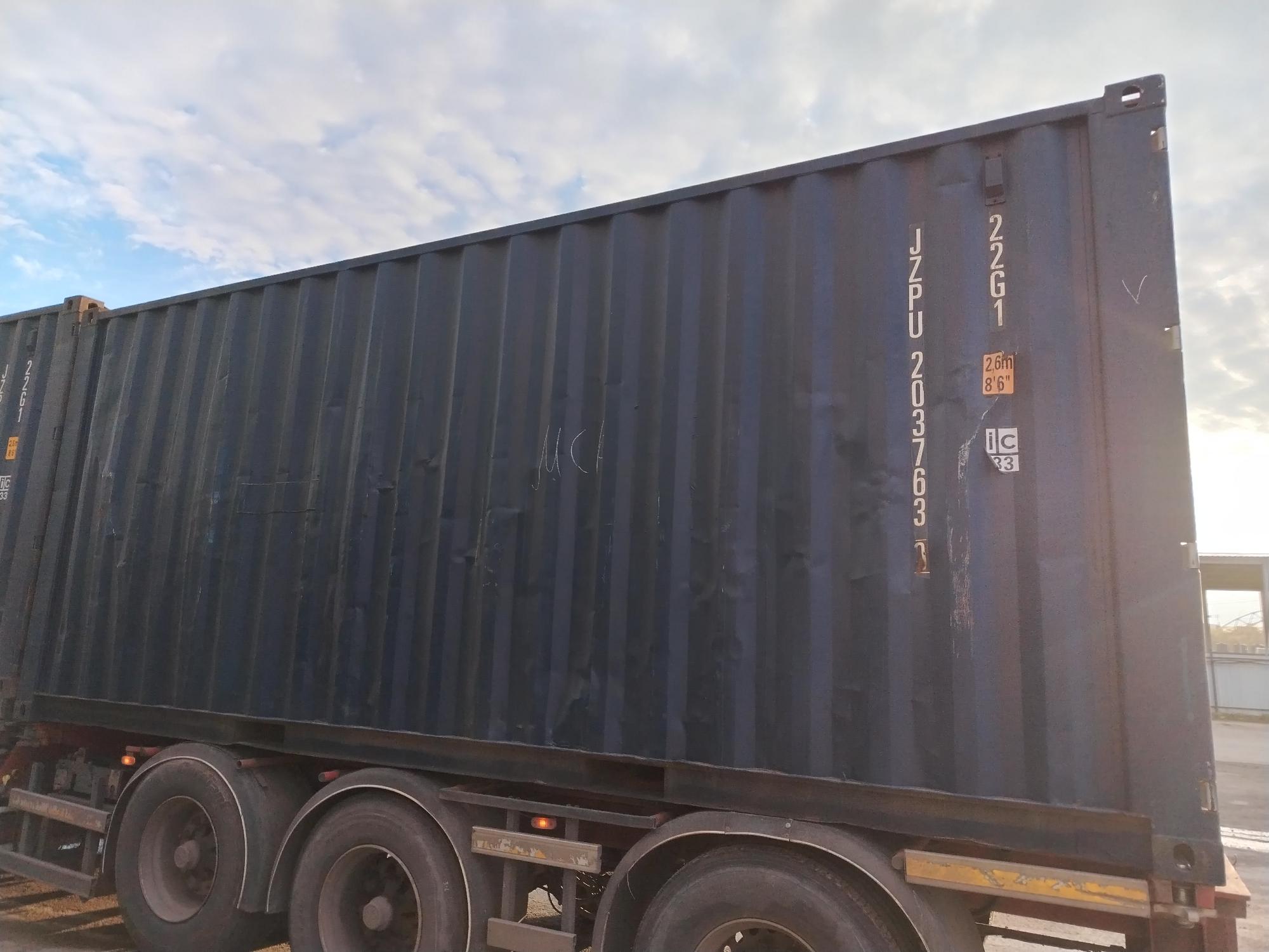 Морской контейнер JZPU2037630