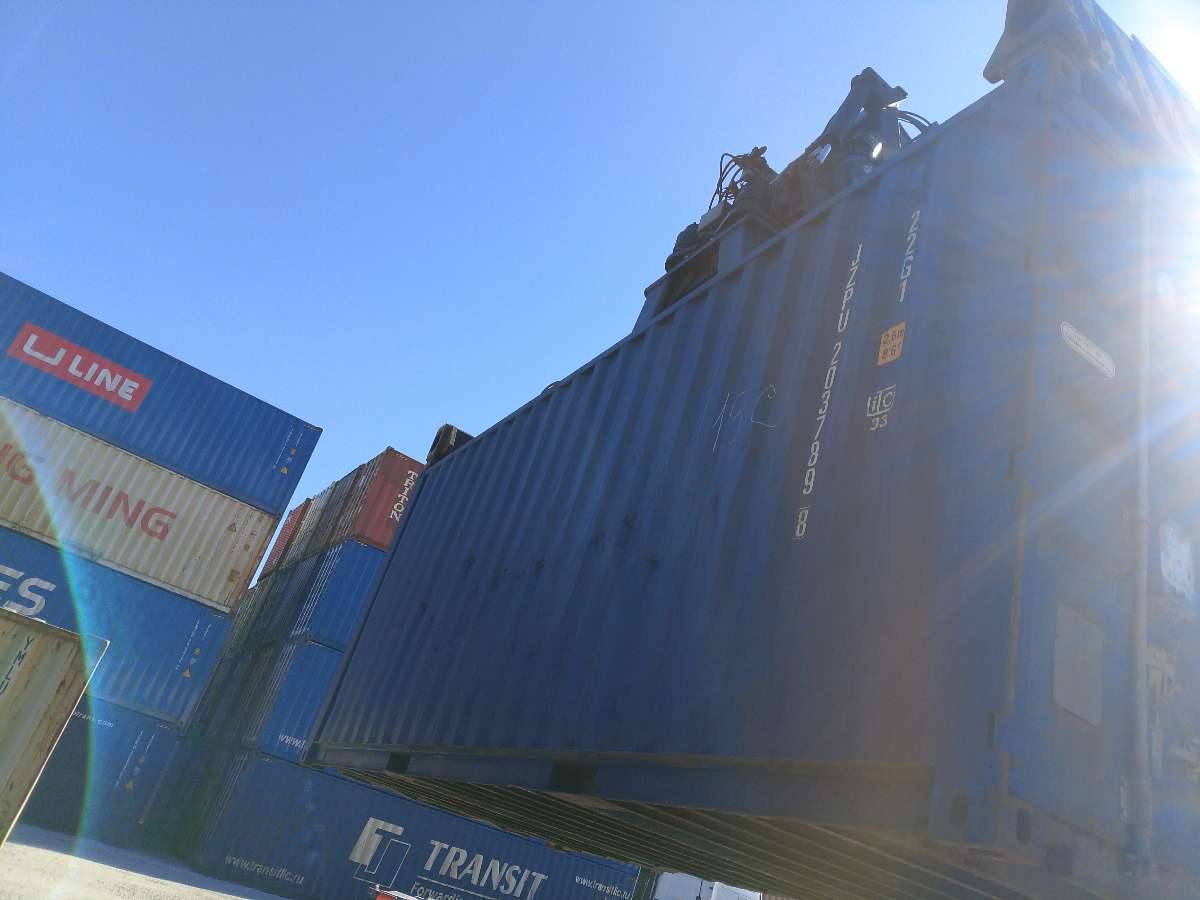 Морской контейнер JZPU2037898