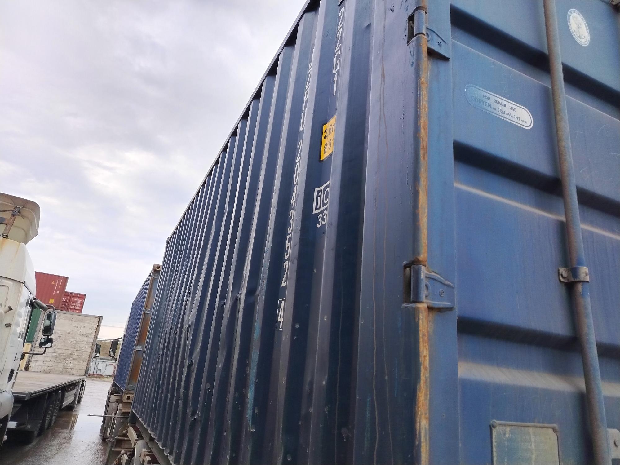 Морской контейнер JZPU2043524