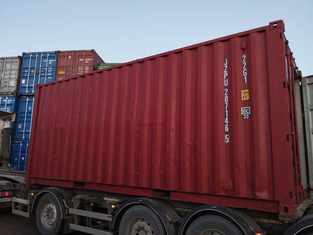 Морской контейнер JZPU2071465