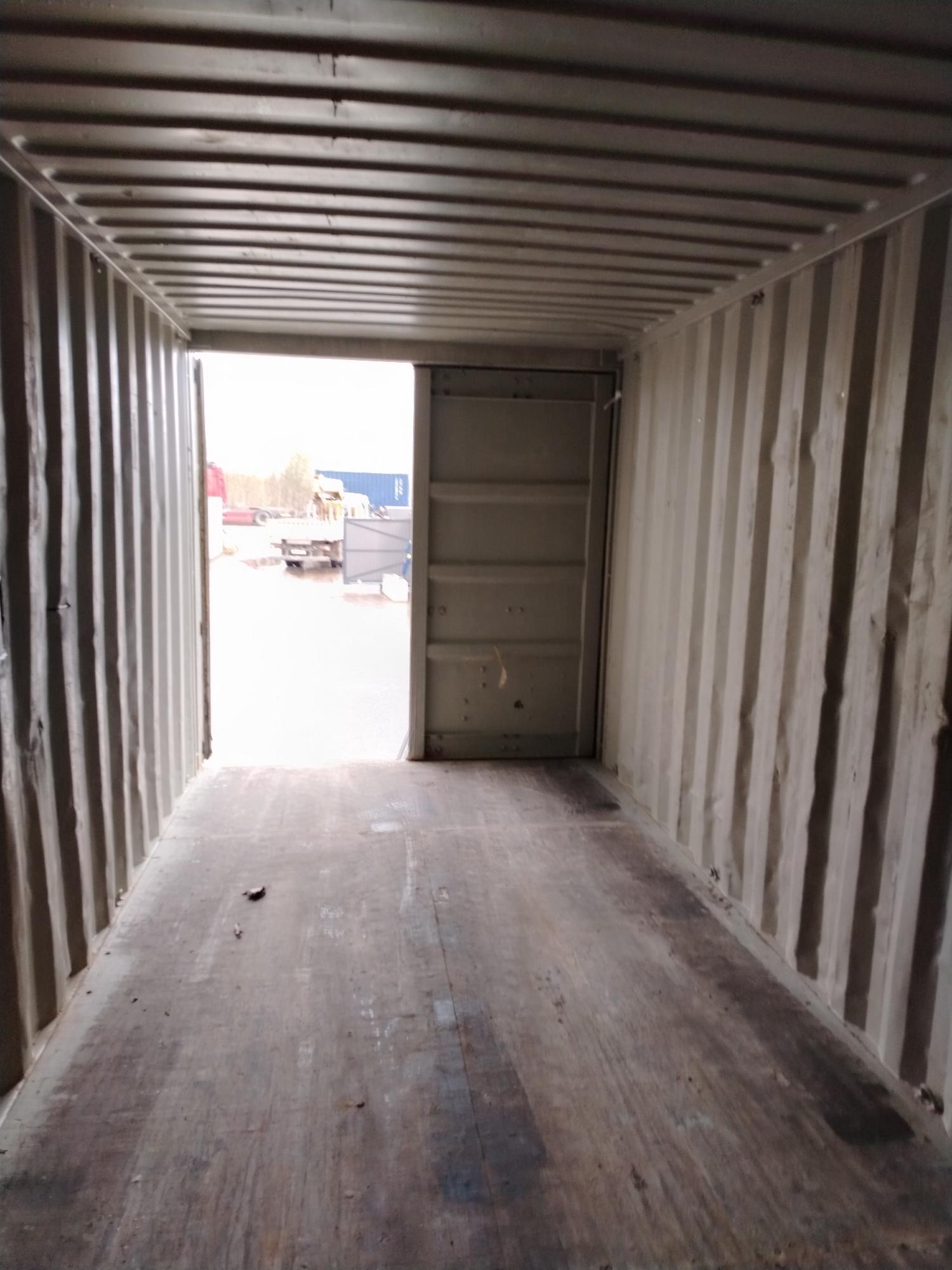 Морской контейнер JZPU2077571