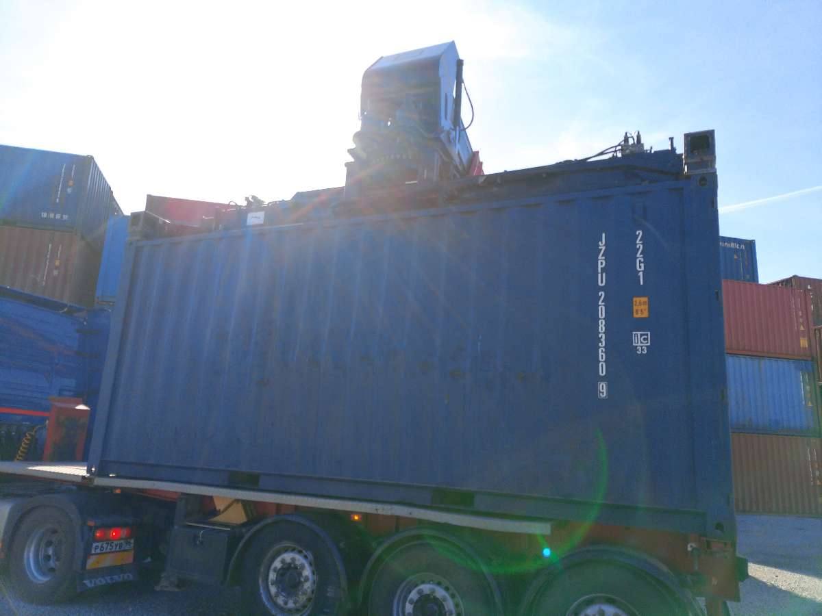 Морской контейнер JZPU2083609