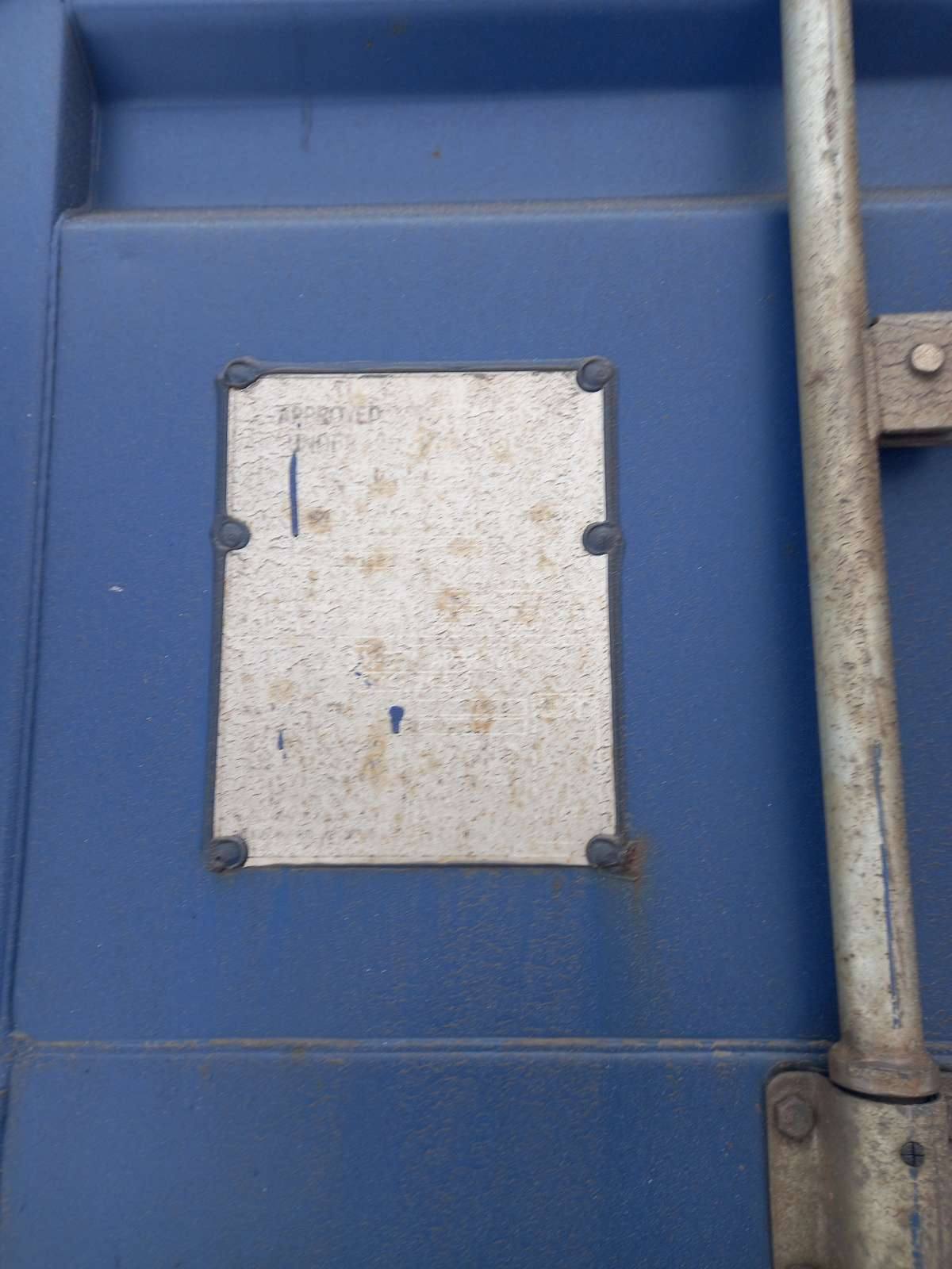 Морской контейнер JZPU2093572