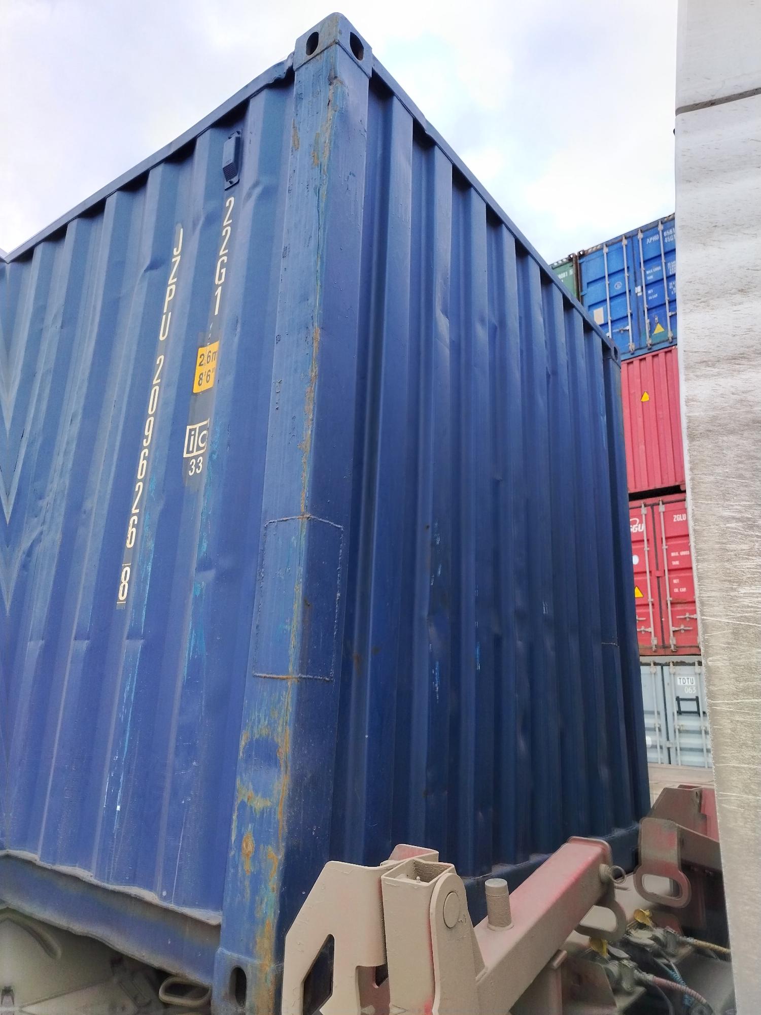 Морской контейнер JZPU2096268