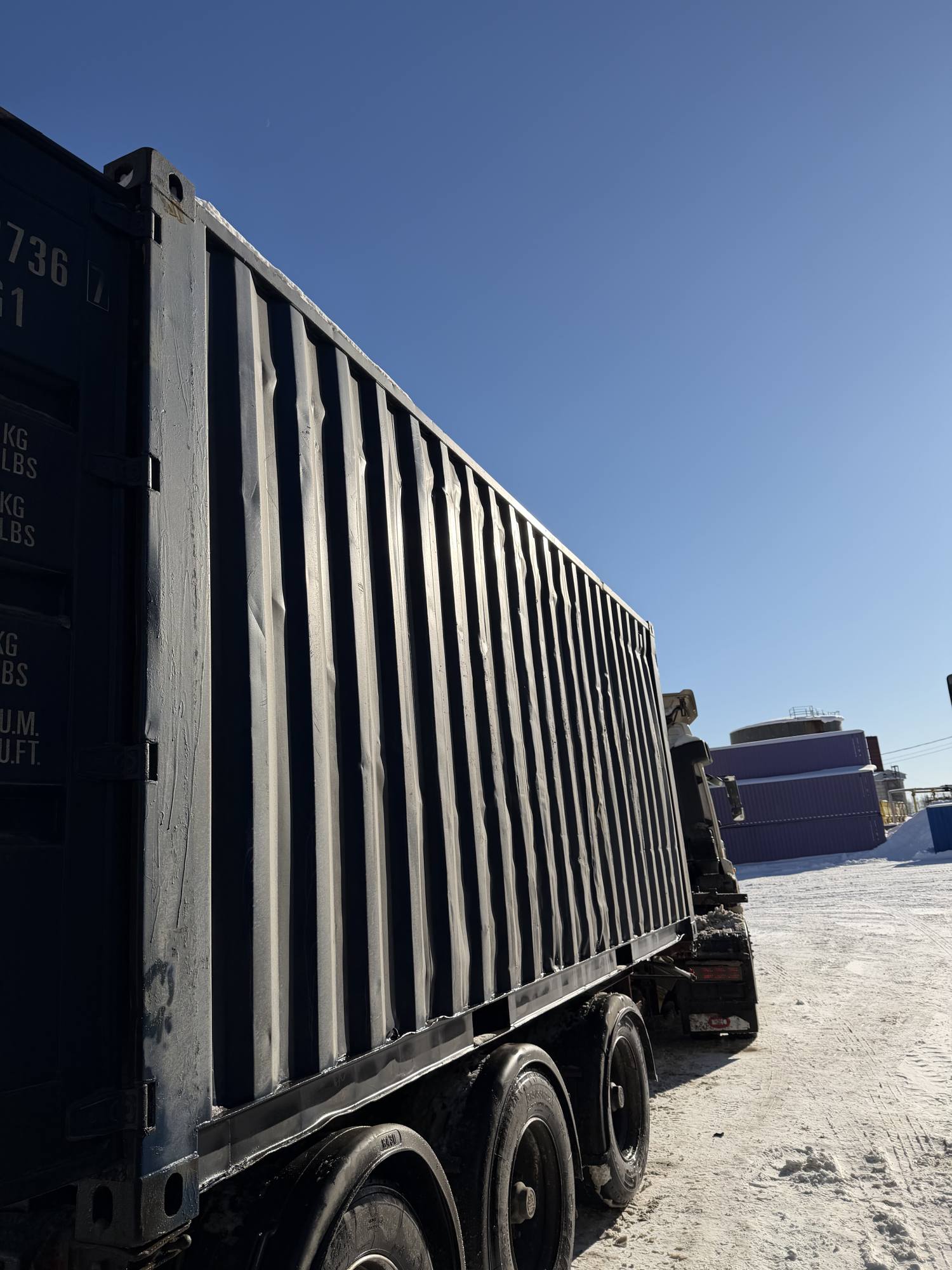 Морской контейнер JZPU2097367