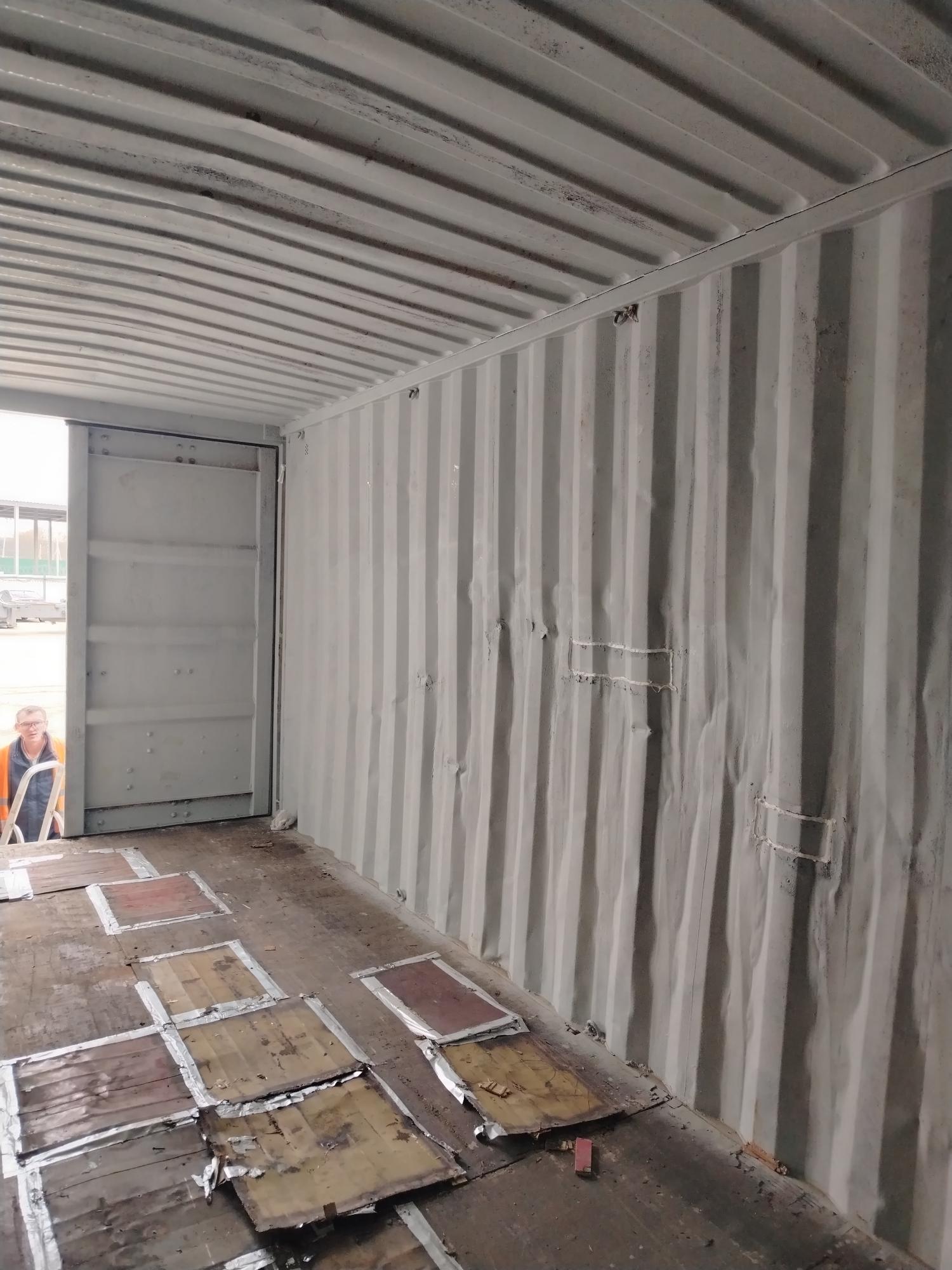 Морской контейнер JZPU2097500