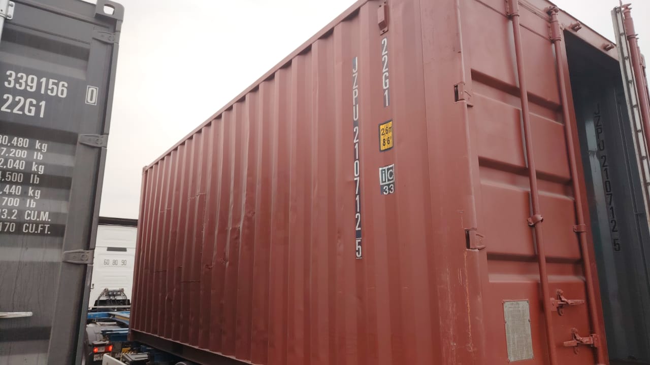 Морской контейнер JZPU2107125