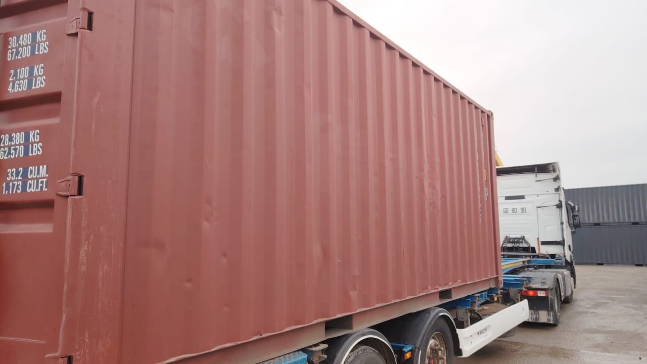 Морской контейнер JZPU2107125