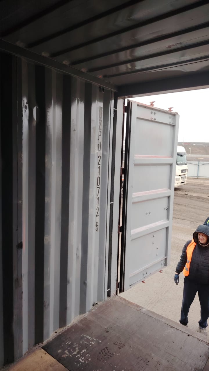 Морской контейнер JZPU2107125