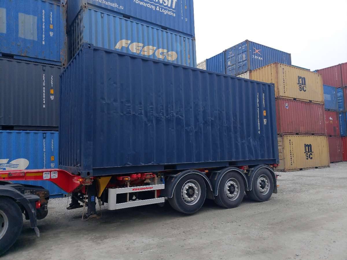 Морской контейнер JZPU2110005