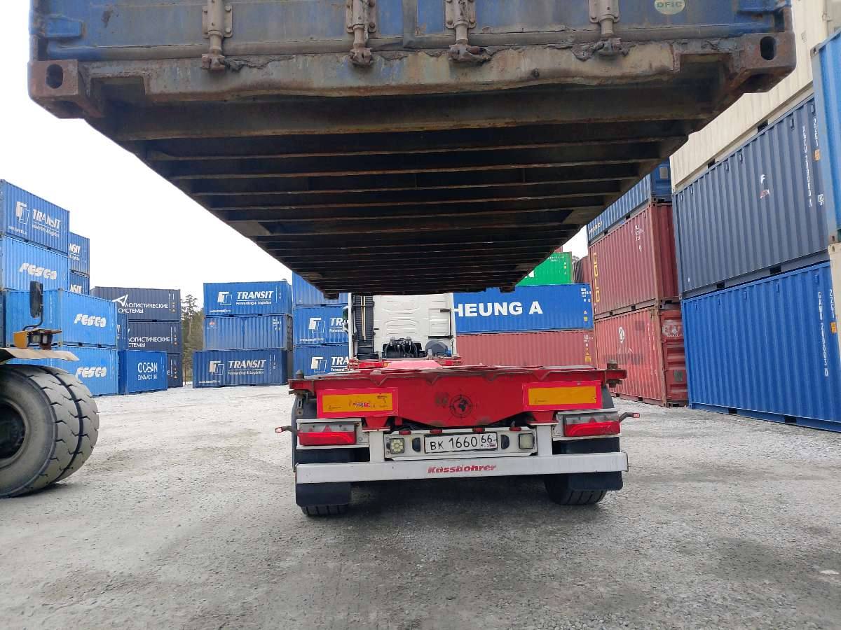 Морской контейнер JZPU2110005