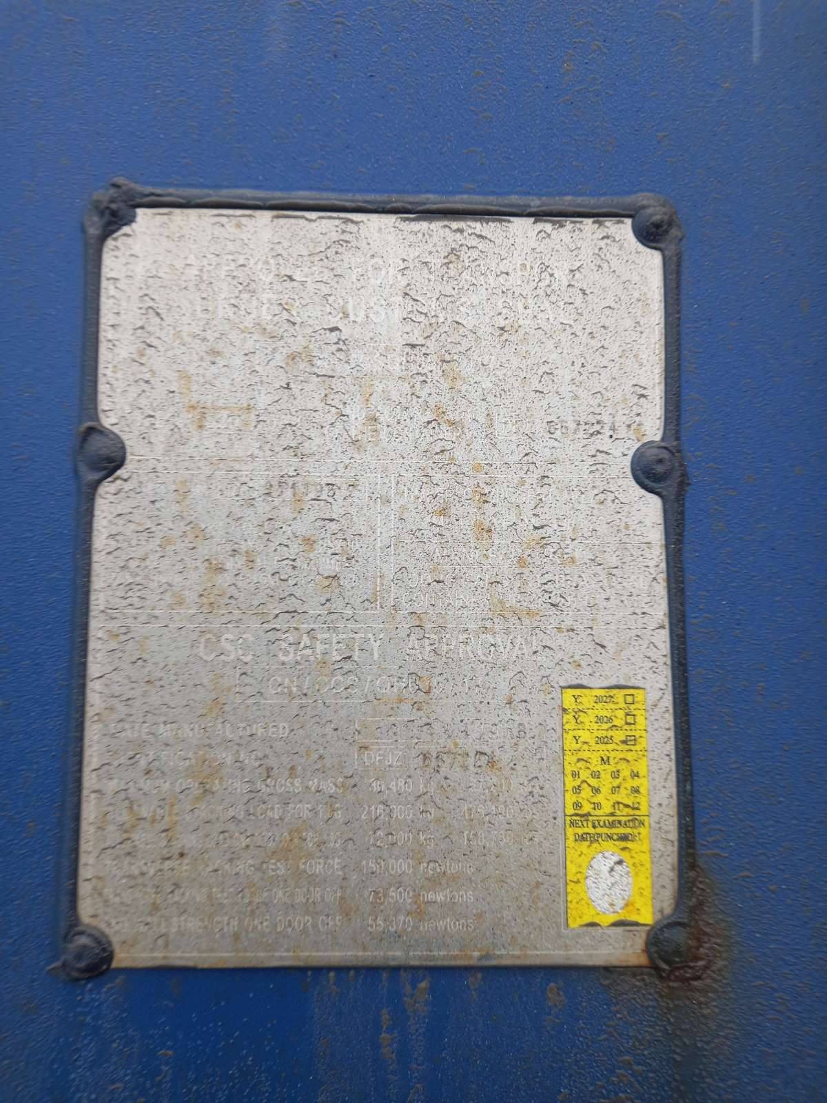 Морской контейнер JZPU2111932