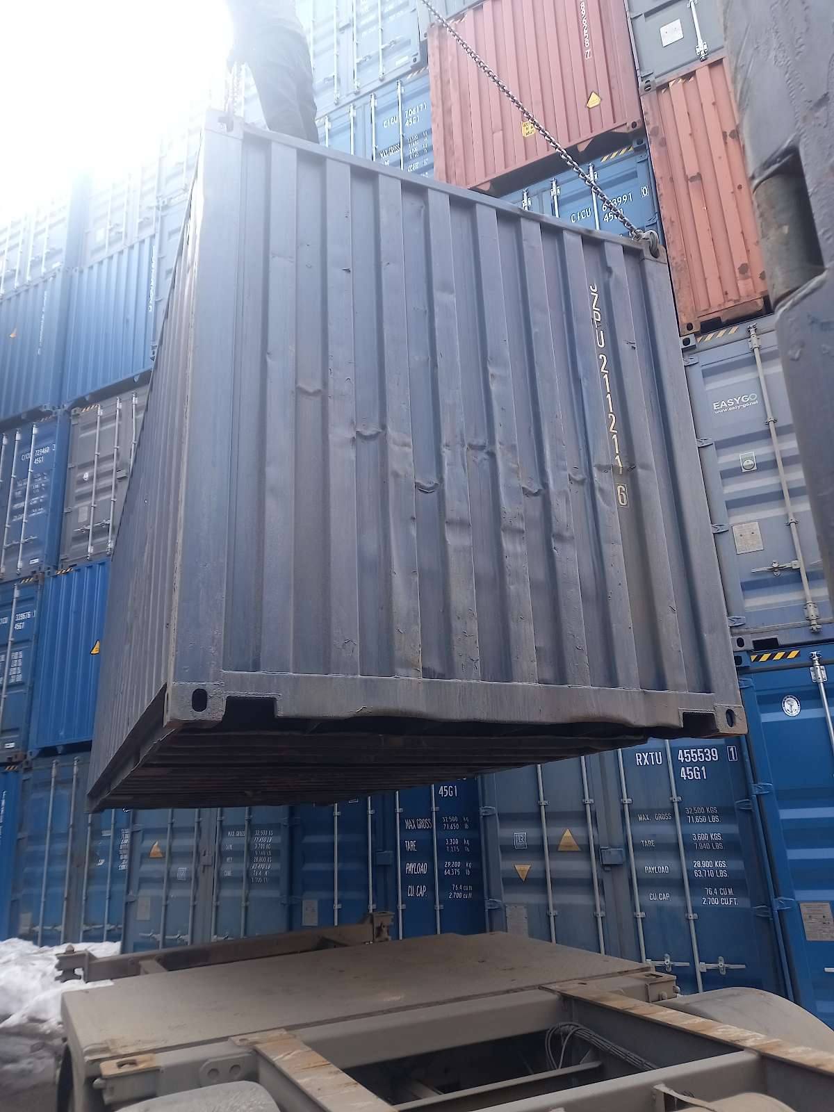 Морской контейнер JZPU2112116