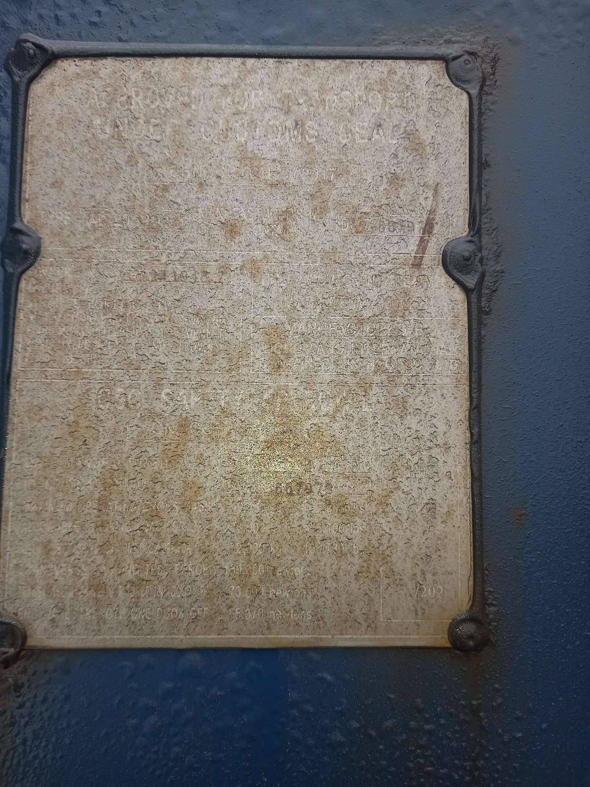 Морской контейнер JZPU2119487