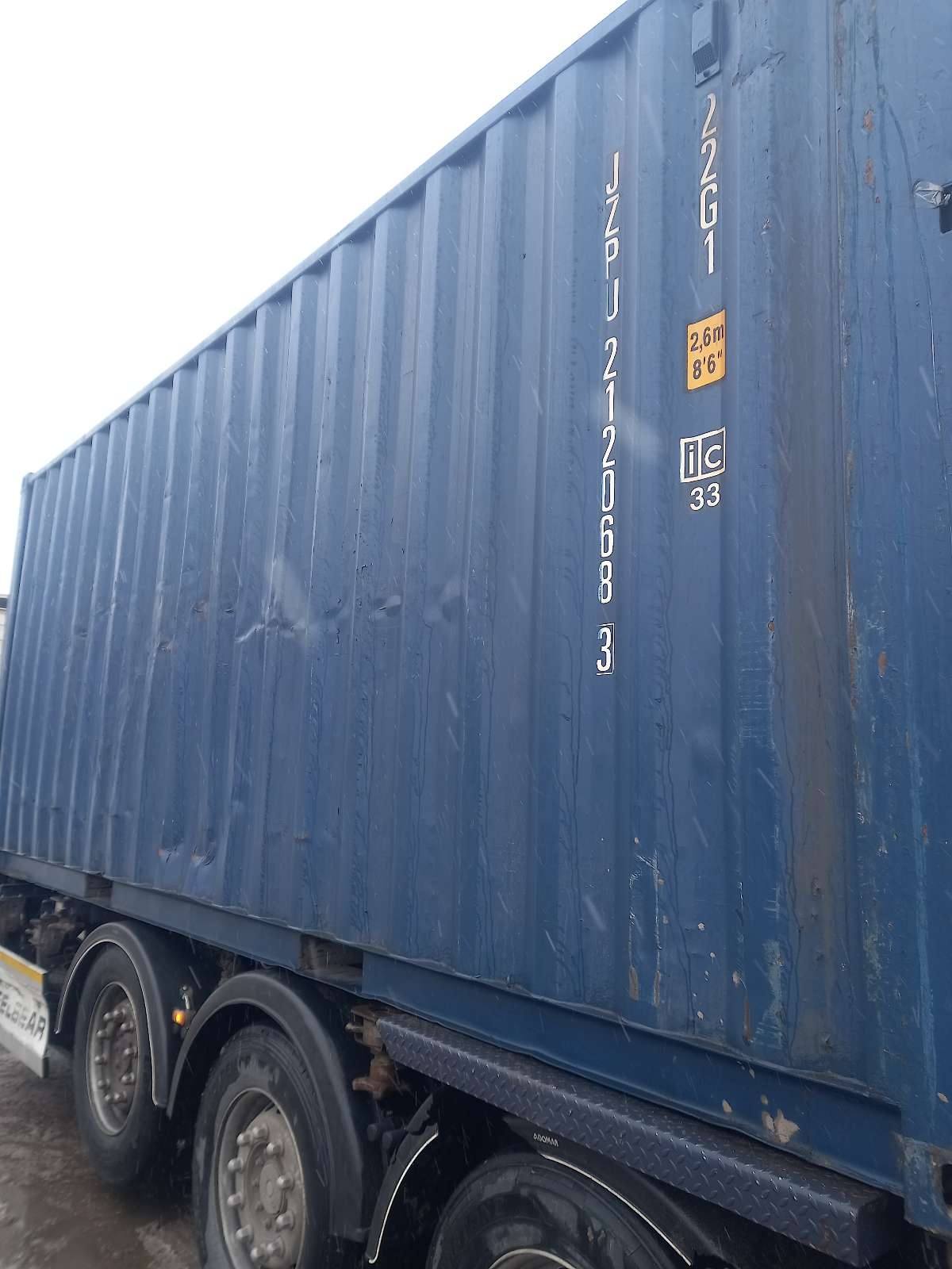 Морской контейнер JZPU2120683