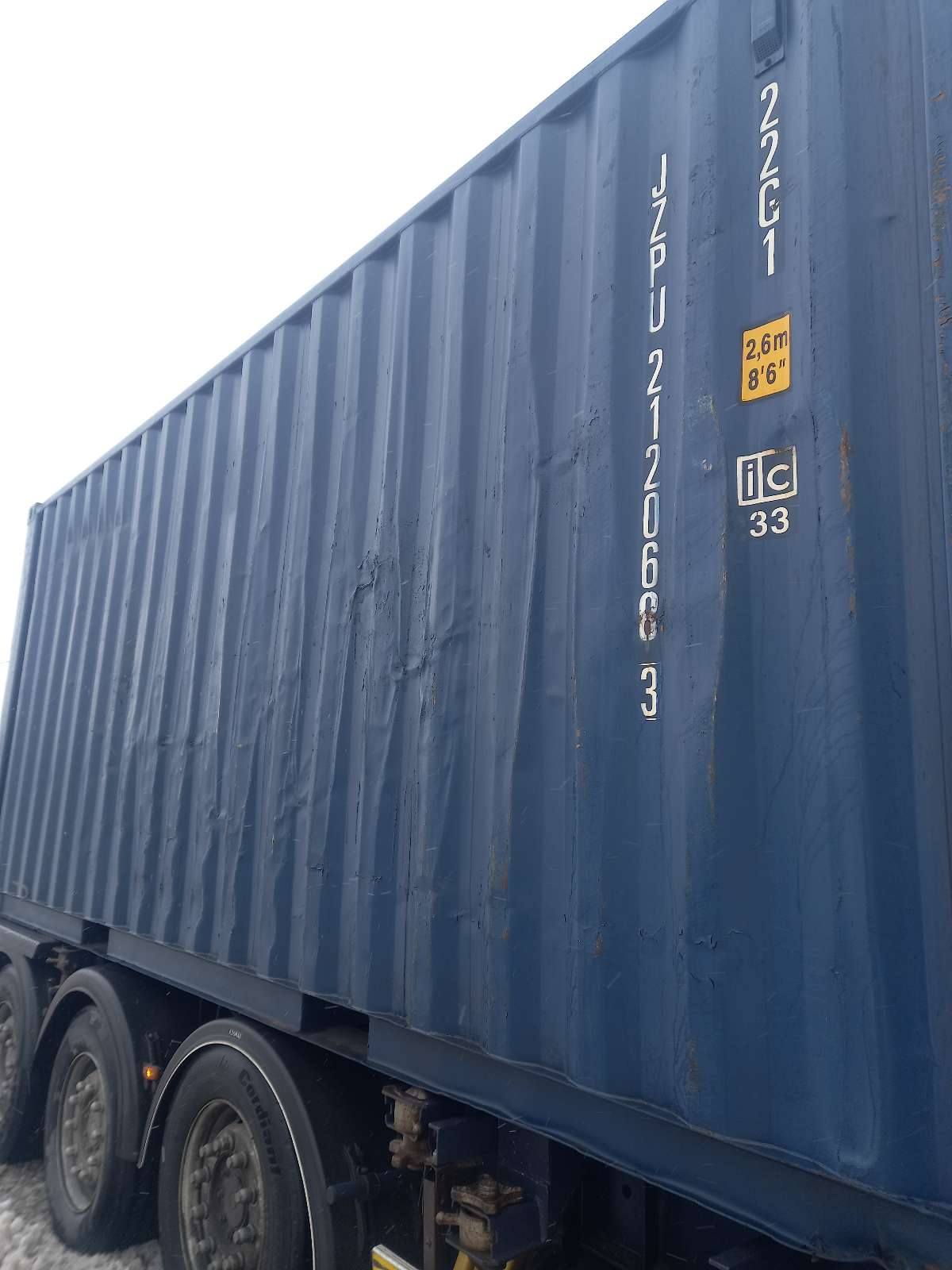 Морской контейнер JZPU2120683
