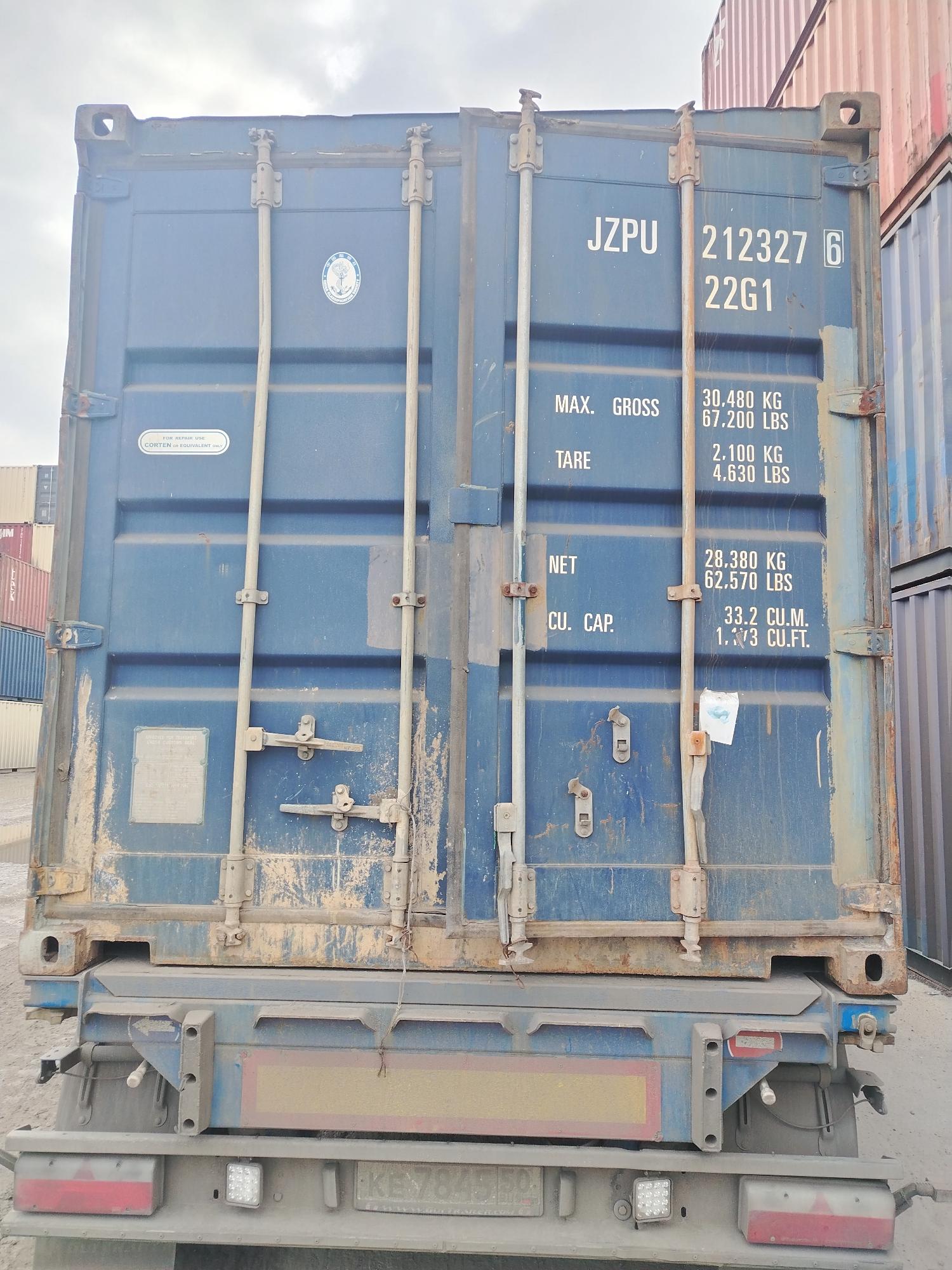 Морской контейнер JZPU2123276