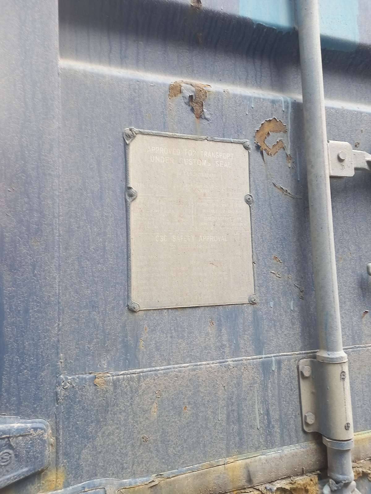 Морской контейнер JZPU2126399