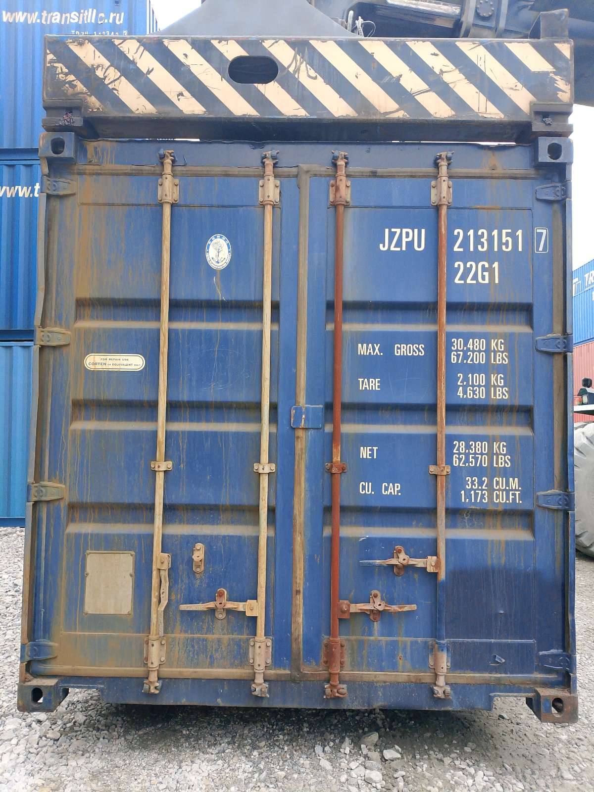 Морской контейнер JZPU2131517