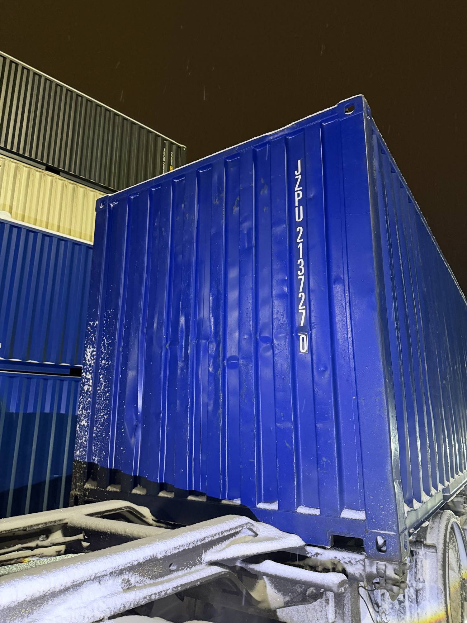 Морской контейнер JZPU2137270