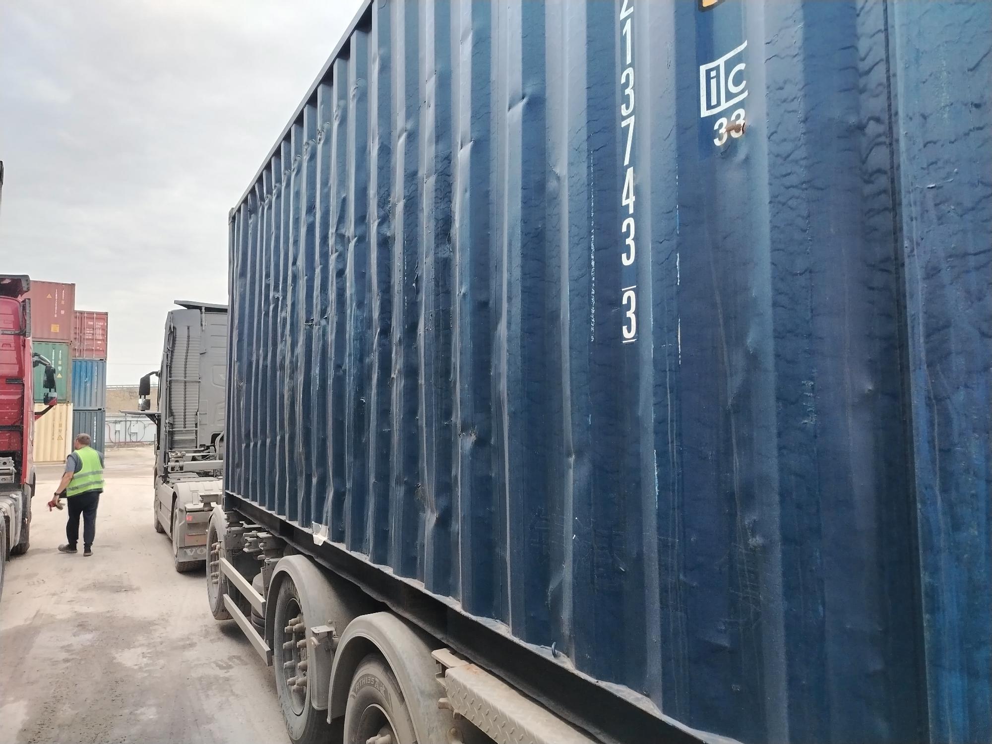 Морской контейнер JZPU2137433