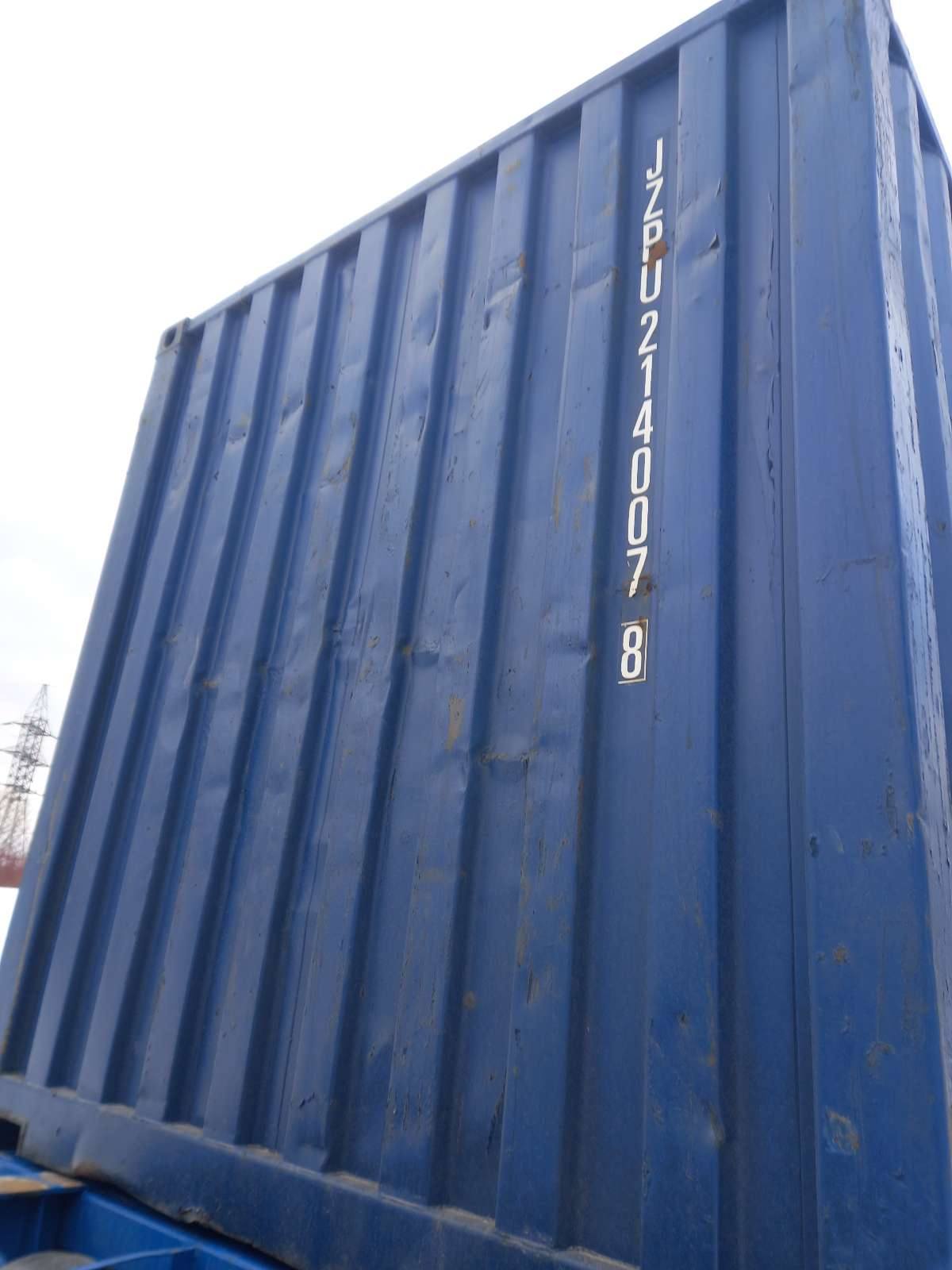 Морской контейнер JZPU2140078
