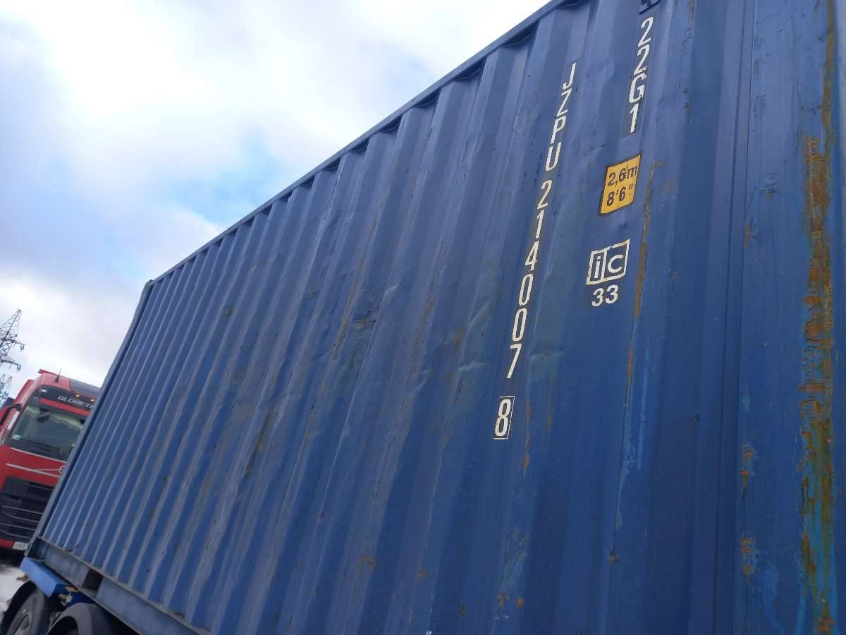 Морской контейнер JZPU2140078