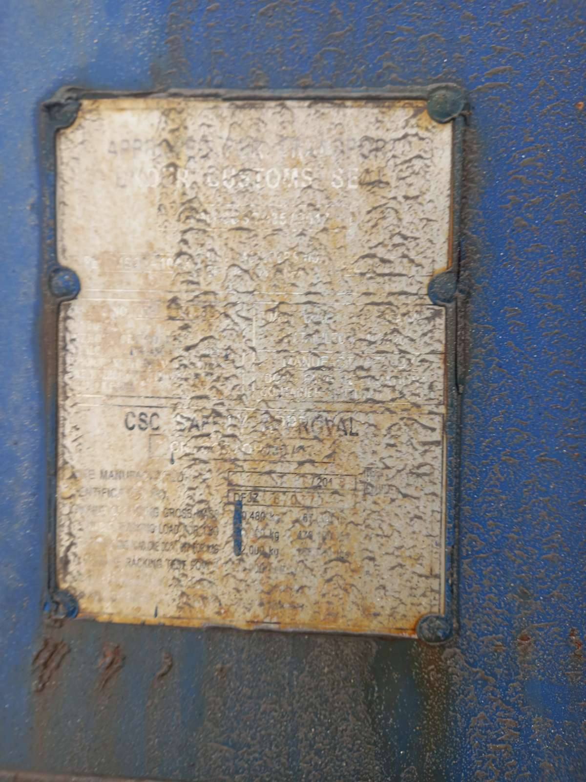 Морской контейнер JZPU2143396