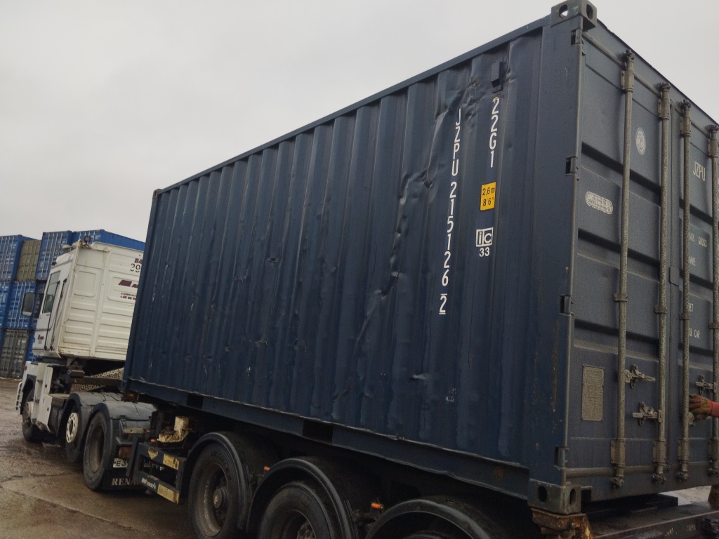 Морской контейнер JZPU2151262