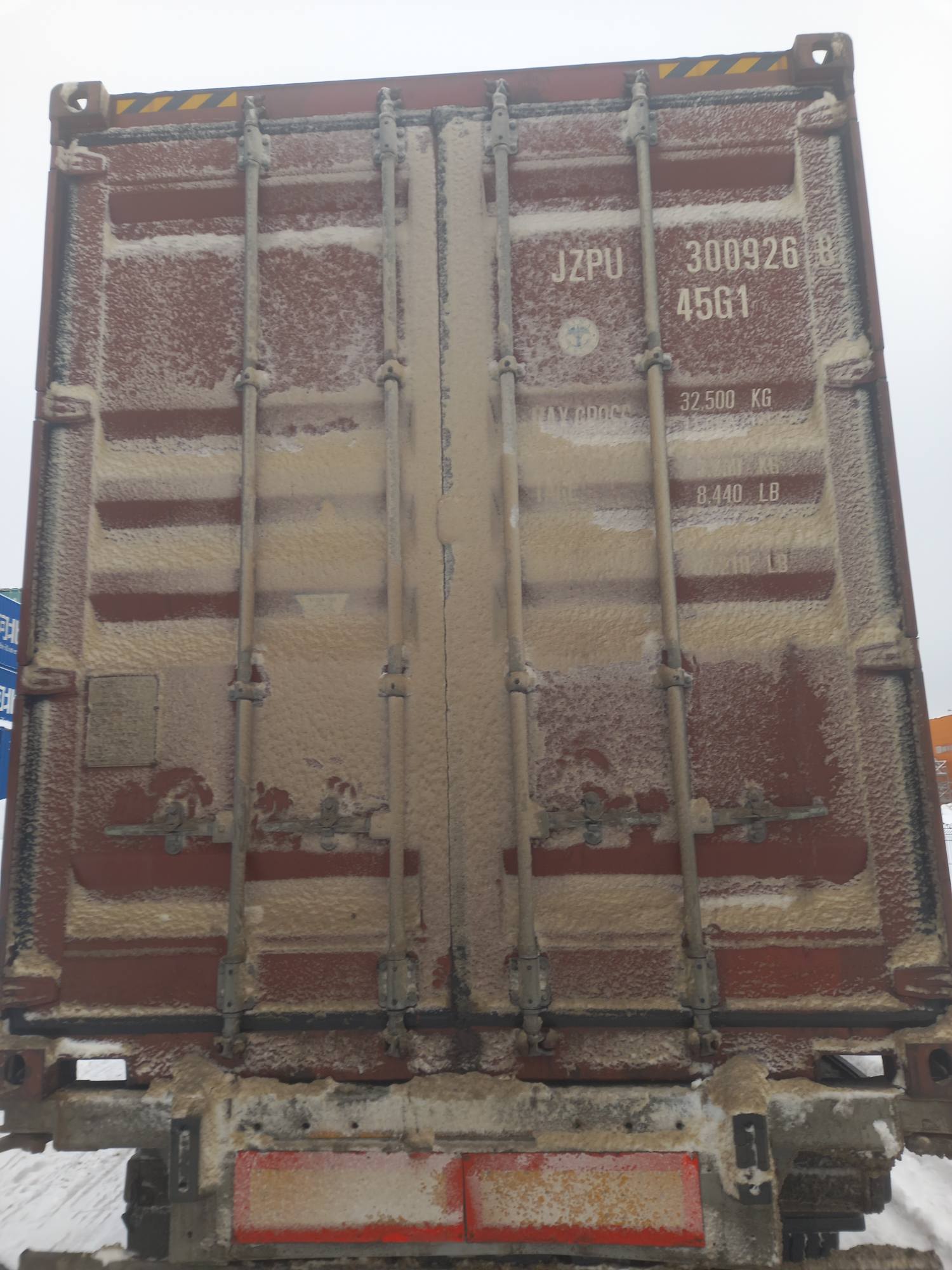 Морской контейнер JZPU3009268
