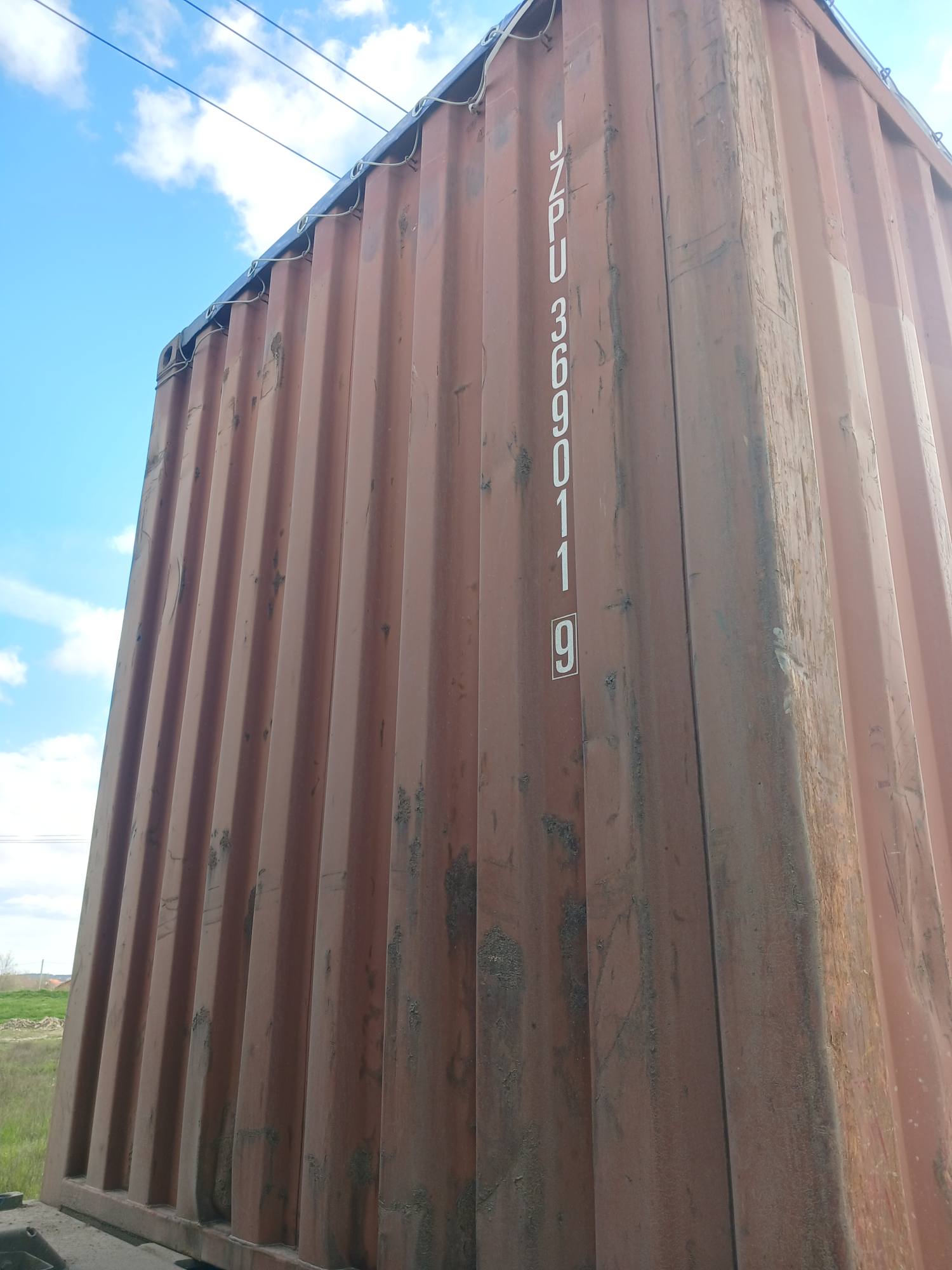 Морской контейнер JZPU3690119