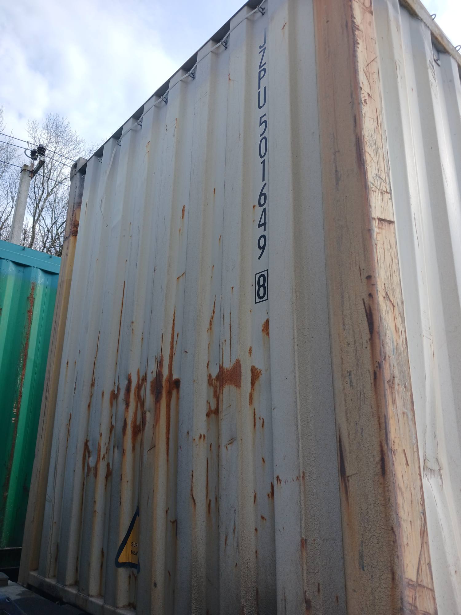 Морской контейнер JZPU5016498