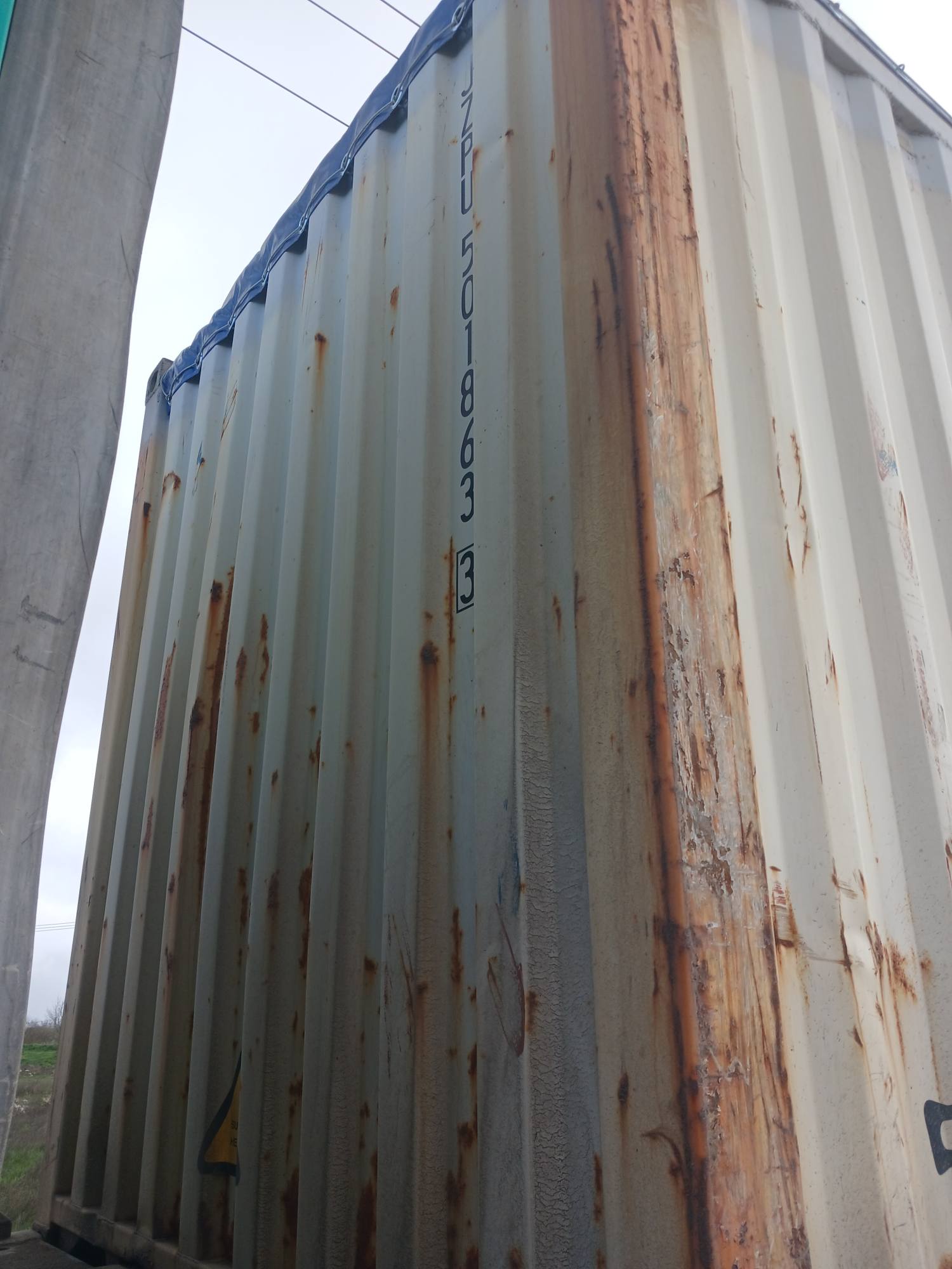 Морской контейнер JZPU5018633