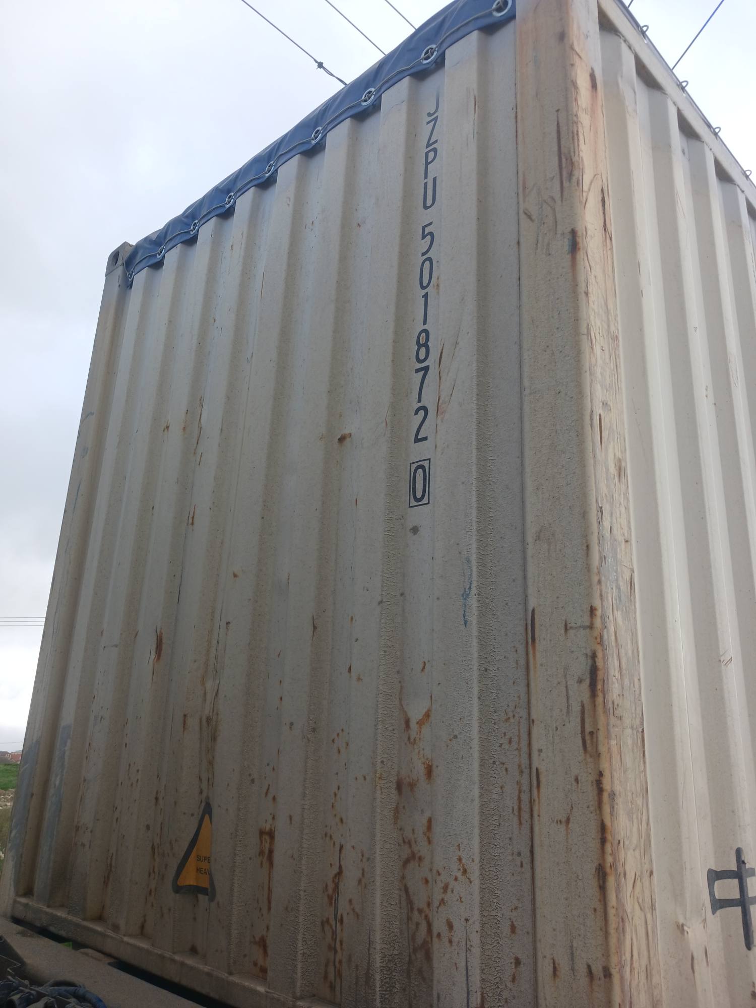 Морской контейнер JZPU5018720