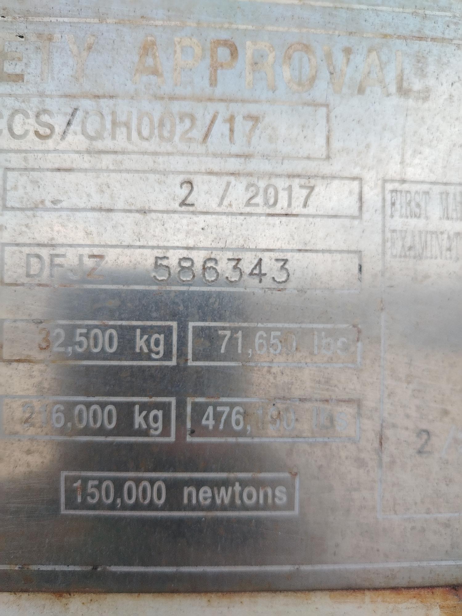 Морской контейнер JZPU5019901